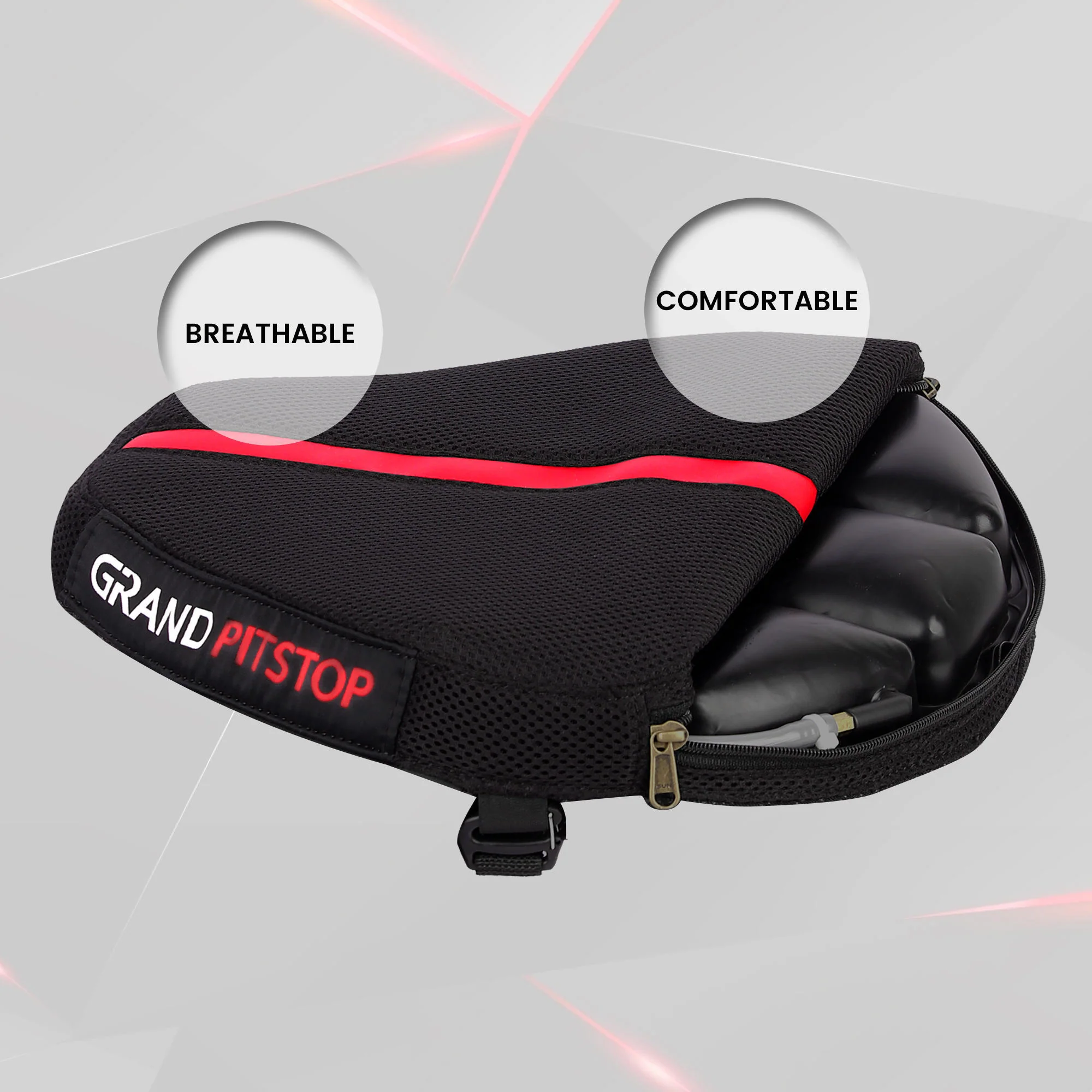 Air Comfy Seat Cushion for Medical, Offices, Home, Motorcycle and Car Lumbar Support - Cruiser Premium - Image 6