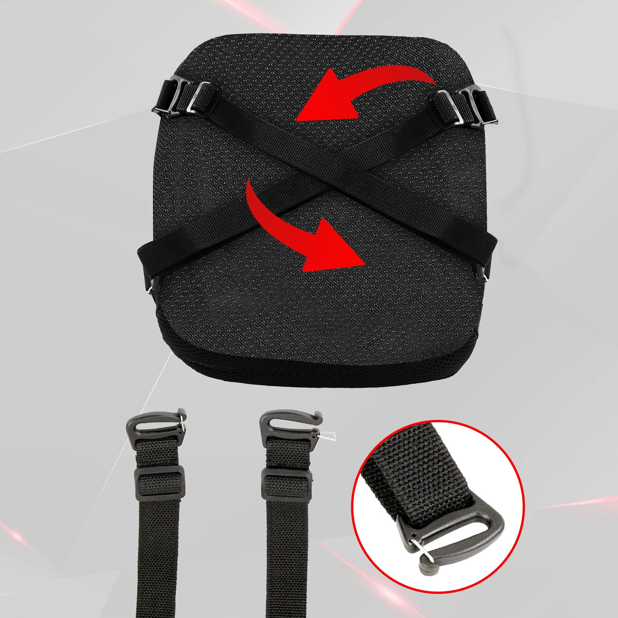Air Comfy Seat Cushion for Medical, Offices, Home, Motorcycle and Car Lumbar Support - Pillion Premium - Image 5