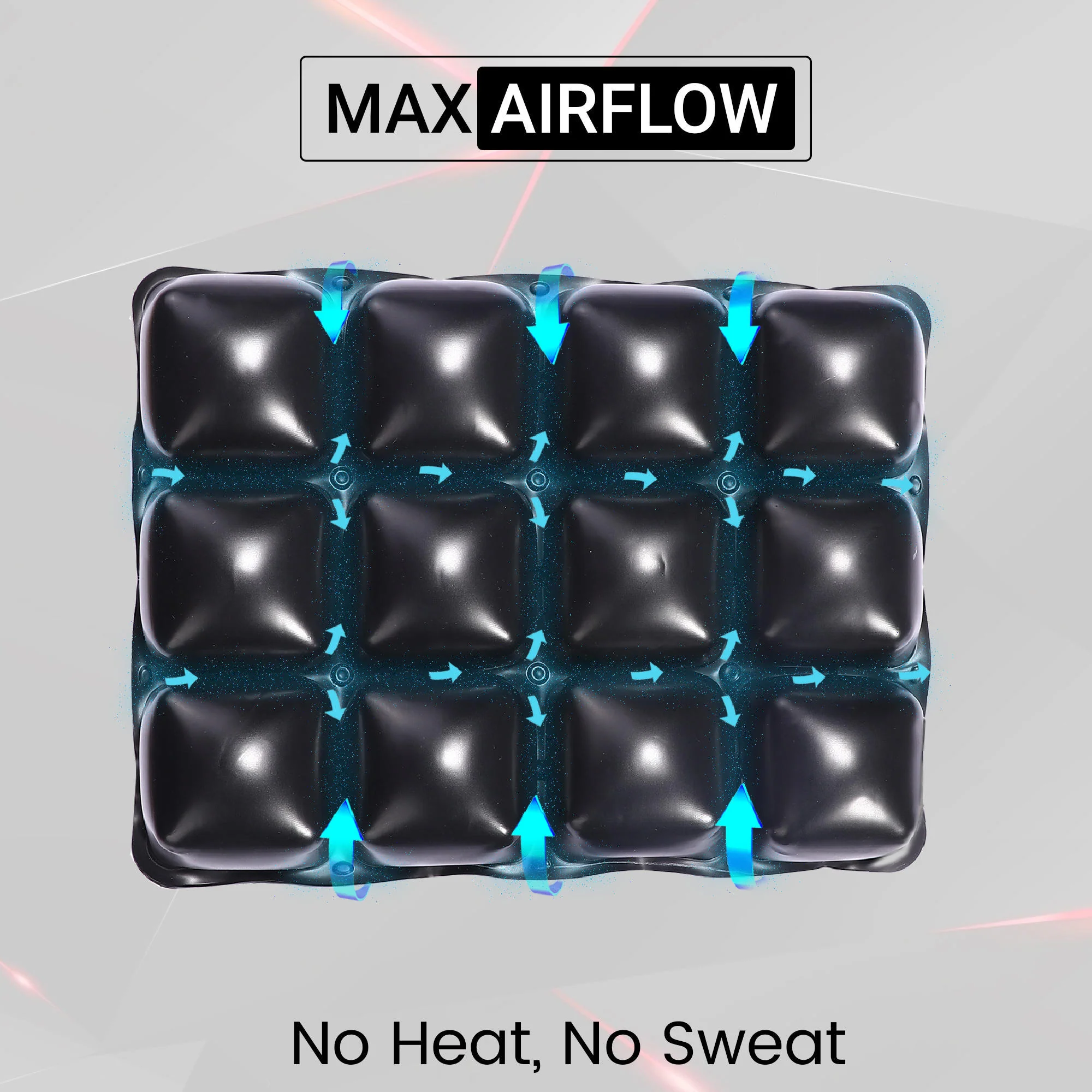 Air Comfy Seat Cushion for Medical, Offices, Home, Motorcycle and Car Lumbar Support - Pillion Premium - Image 9