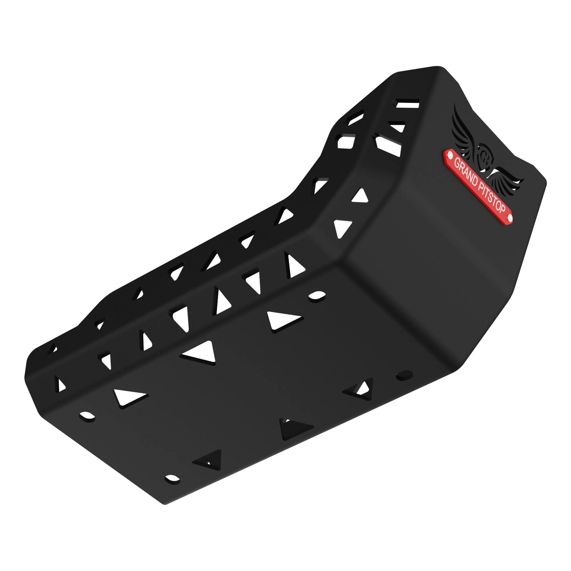 Aluminium Sumpguard for BMW G310 GS - Black - Image 4