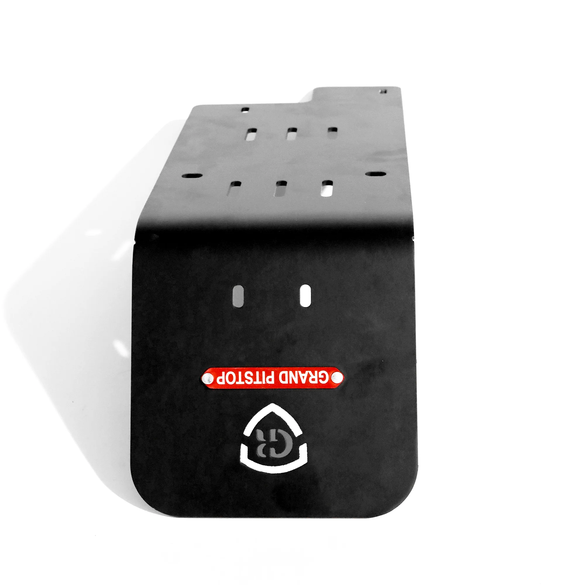 Aluminium Sumpguard for Royal Enfield Continental GT - Black - Image 3
