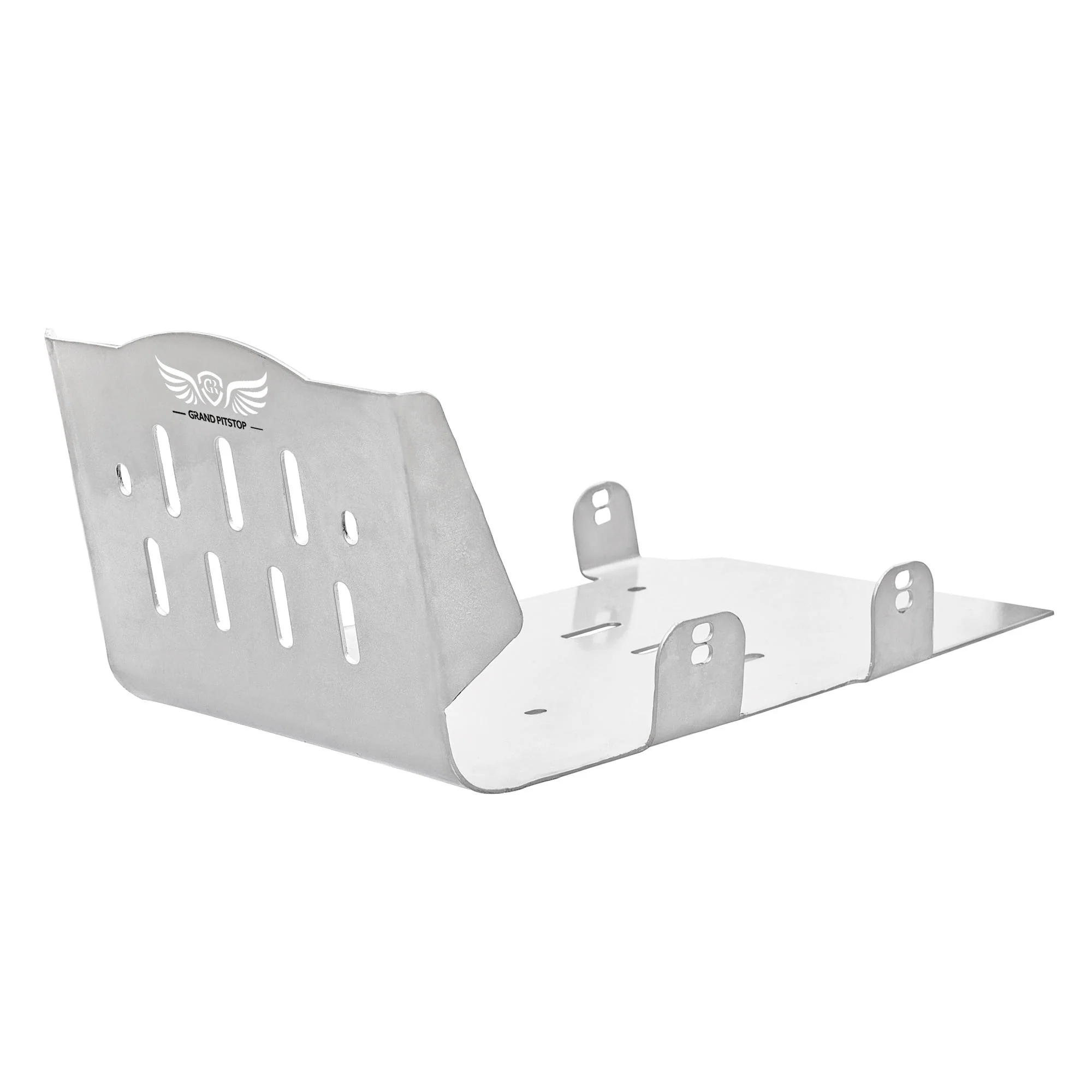 Aluminium Sumpguard For Royal Enfield Himalayan - BS6 Model (2020-2021) - Silver - Image 5