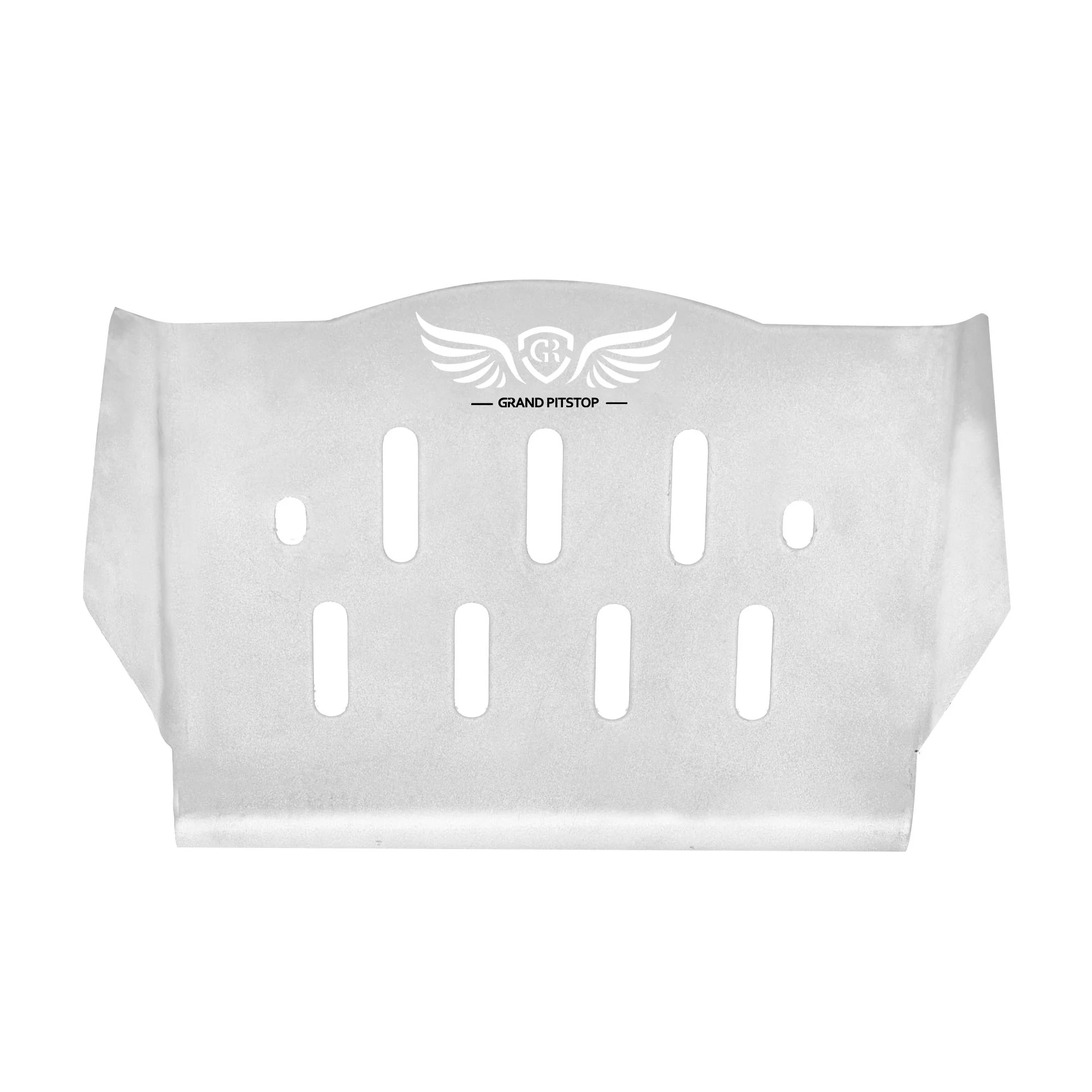ALUMINIUM SUMPGUARD for Royal Enfield SCRAM 411 - Silver - Image 6