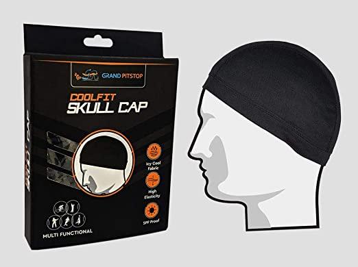 Arm Sleeves and Skull Cap Combo (Pack of 4) - Black - Image 5
