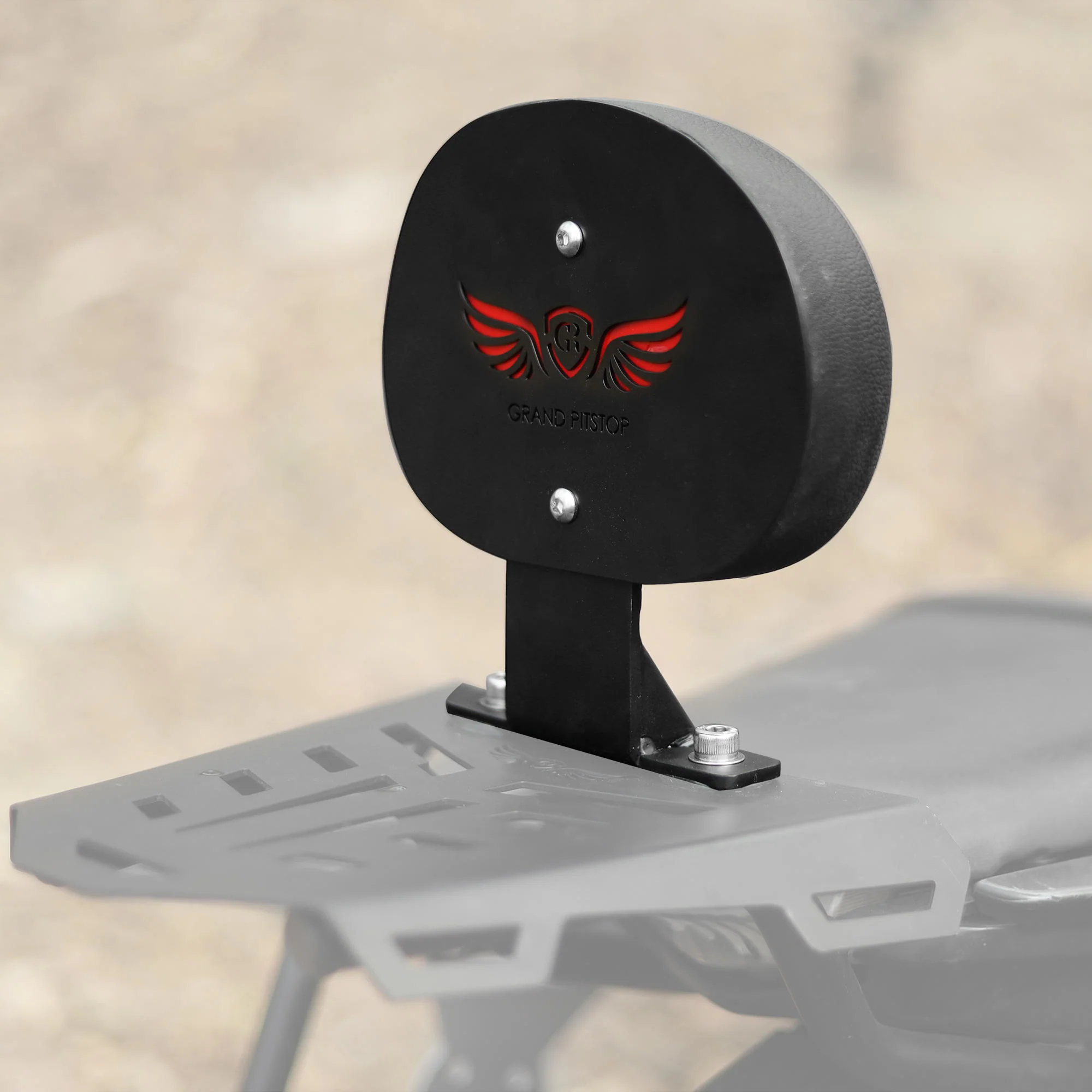 Backrest Stand for Yamaha MT15 - Black - Image 3