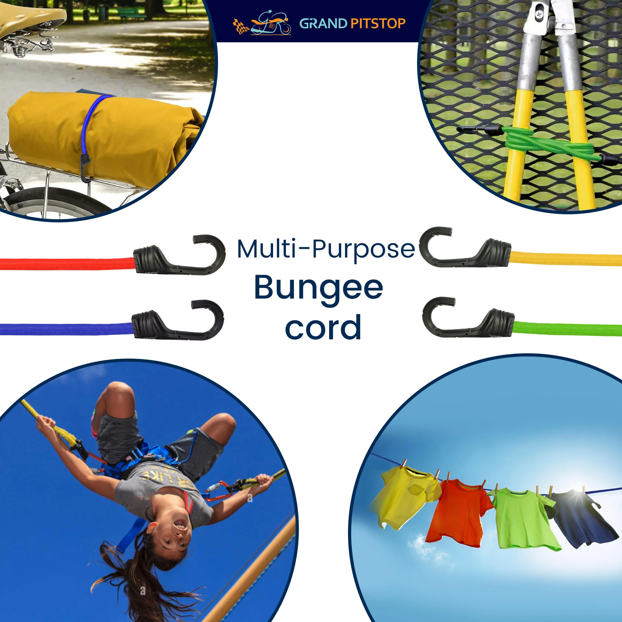 Bungee Cord - Set Of 18 - Mix - Image 4