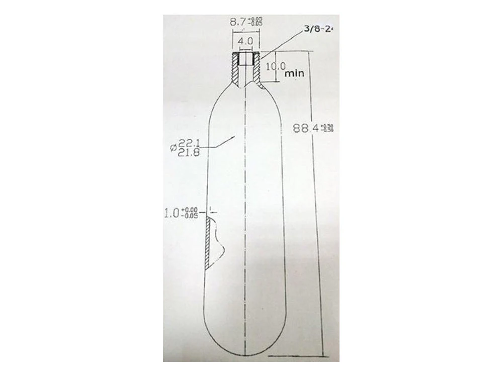 Co2 Cartridges - Pack of 5 - Image 4