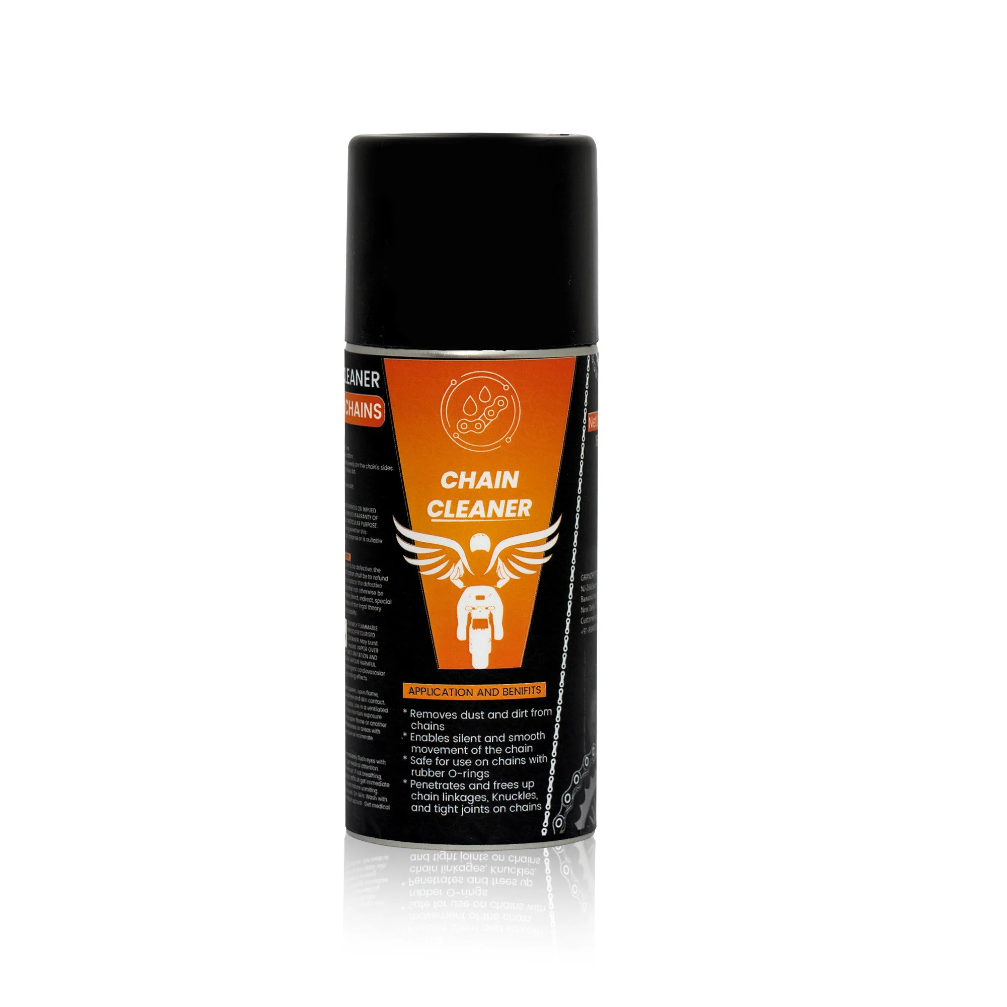 Combo of Chain Cleaning Brush & GR Chain Cleaner-160ml & GR Chain Lube-160ml & Microfiber Cloth - Image 6