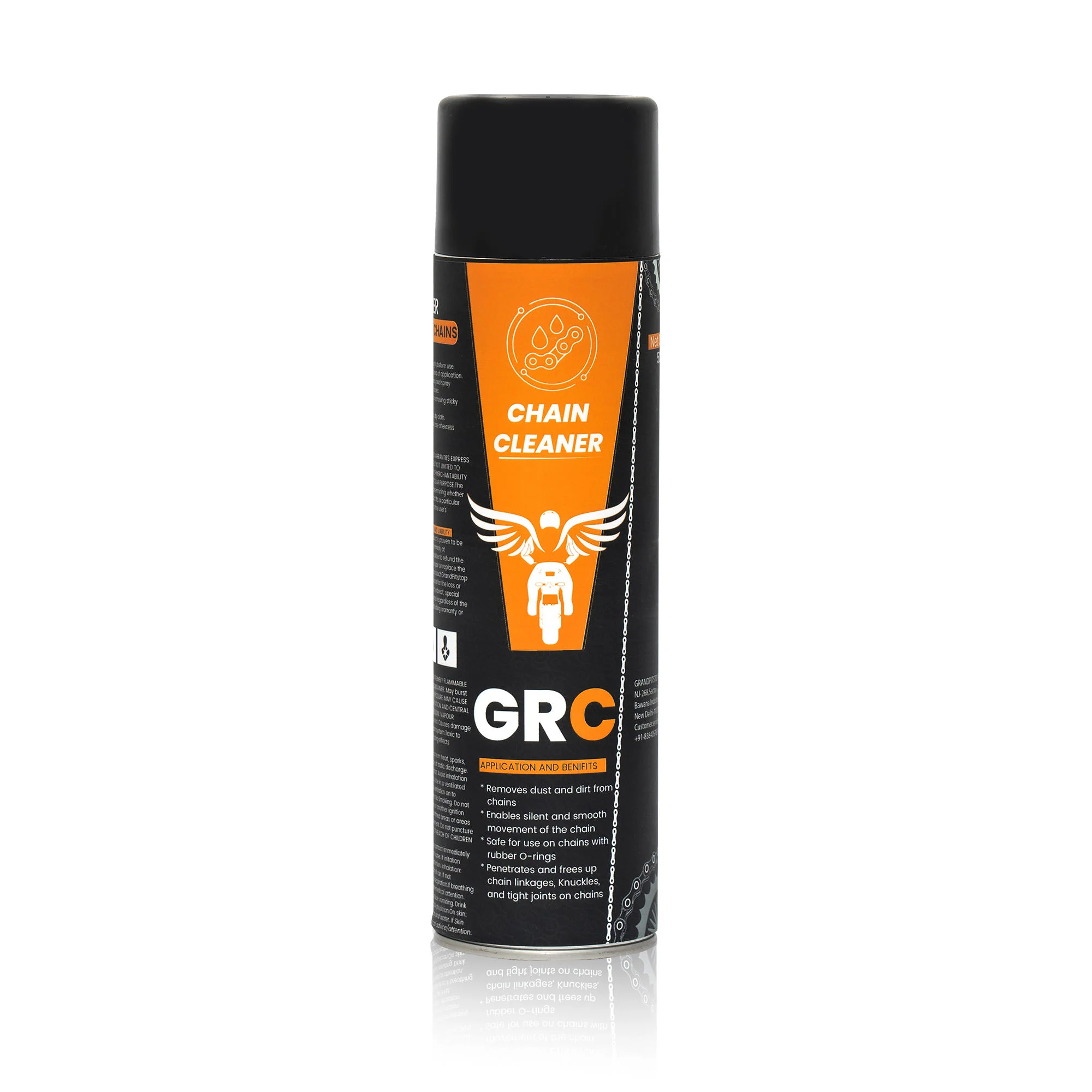 Combo of GR Chain Cleaner-500ml & GR Chain Lube-500ml & GRoller Large - Image 6