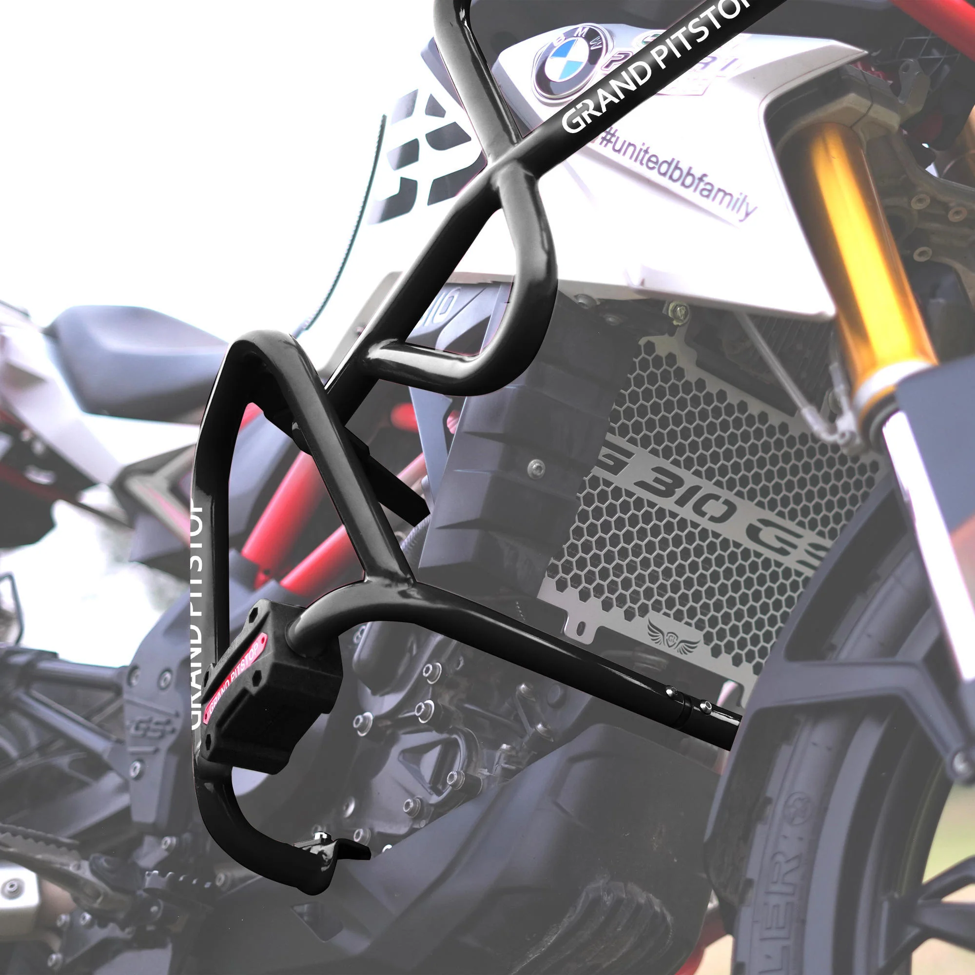 Crash Guard for BMW G 310 GS - Black - Image 10