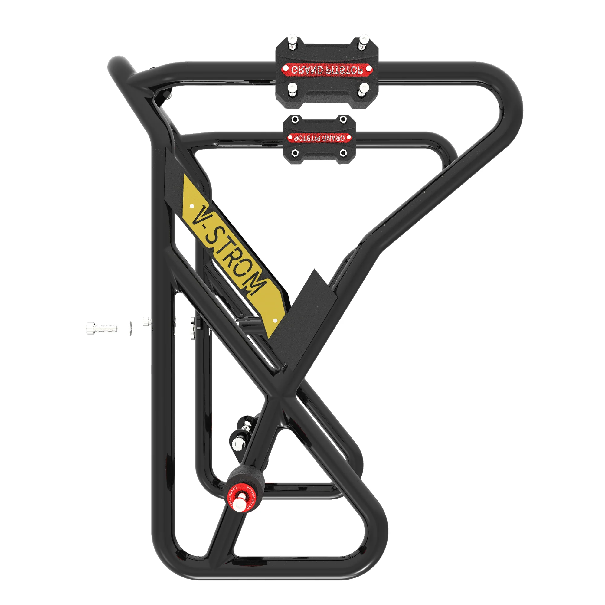 Crash Guard (Pair) for Suzuki V-Strom - Black - Image 3