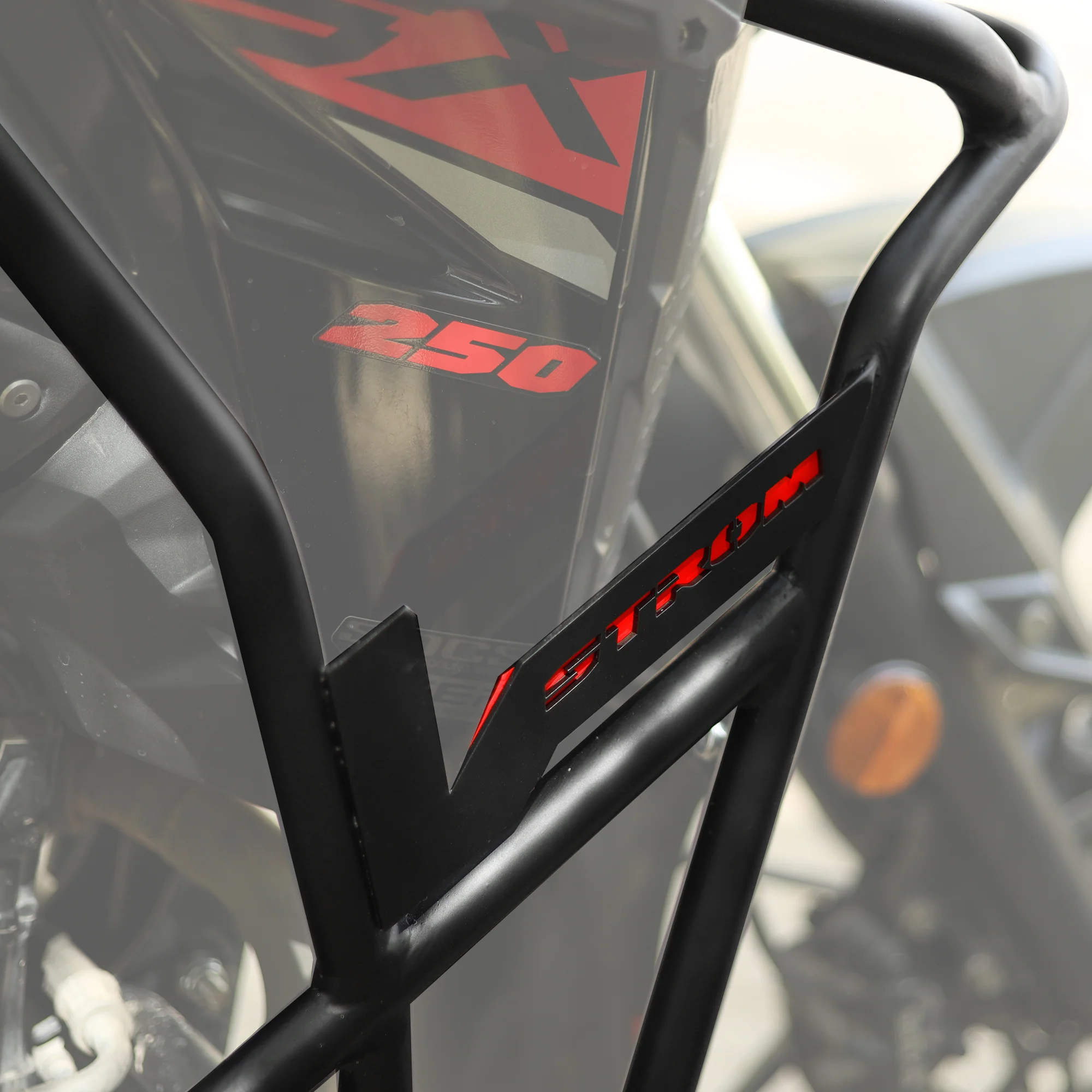 Crash Guard (Pair) for Suzuki V-Strom - Black - Image 9