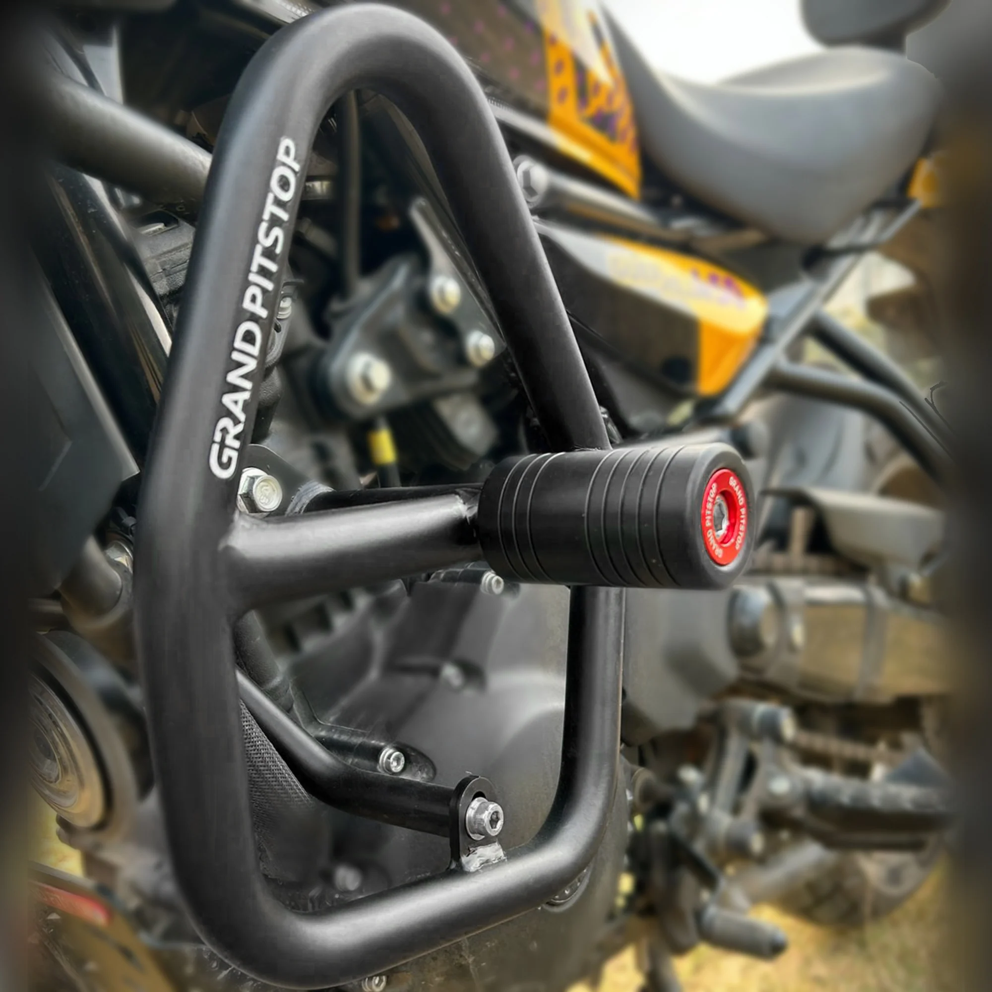 Crash Guard (Pair) for Royal Enfield Guerrilla 450 - Black - Image 4