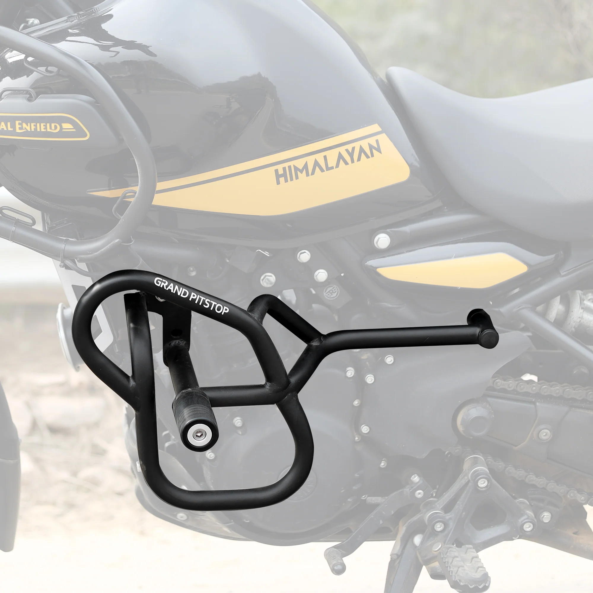 Crash Guard (Pair) for Royal Enfield Himalayan 450 - Black - Image 7