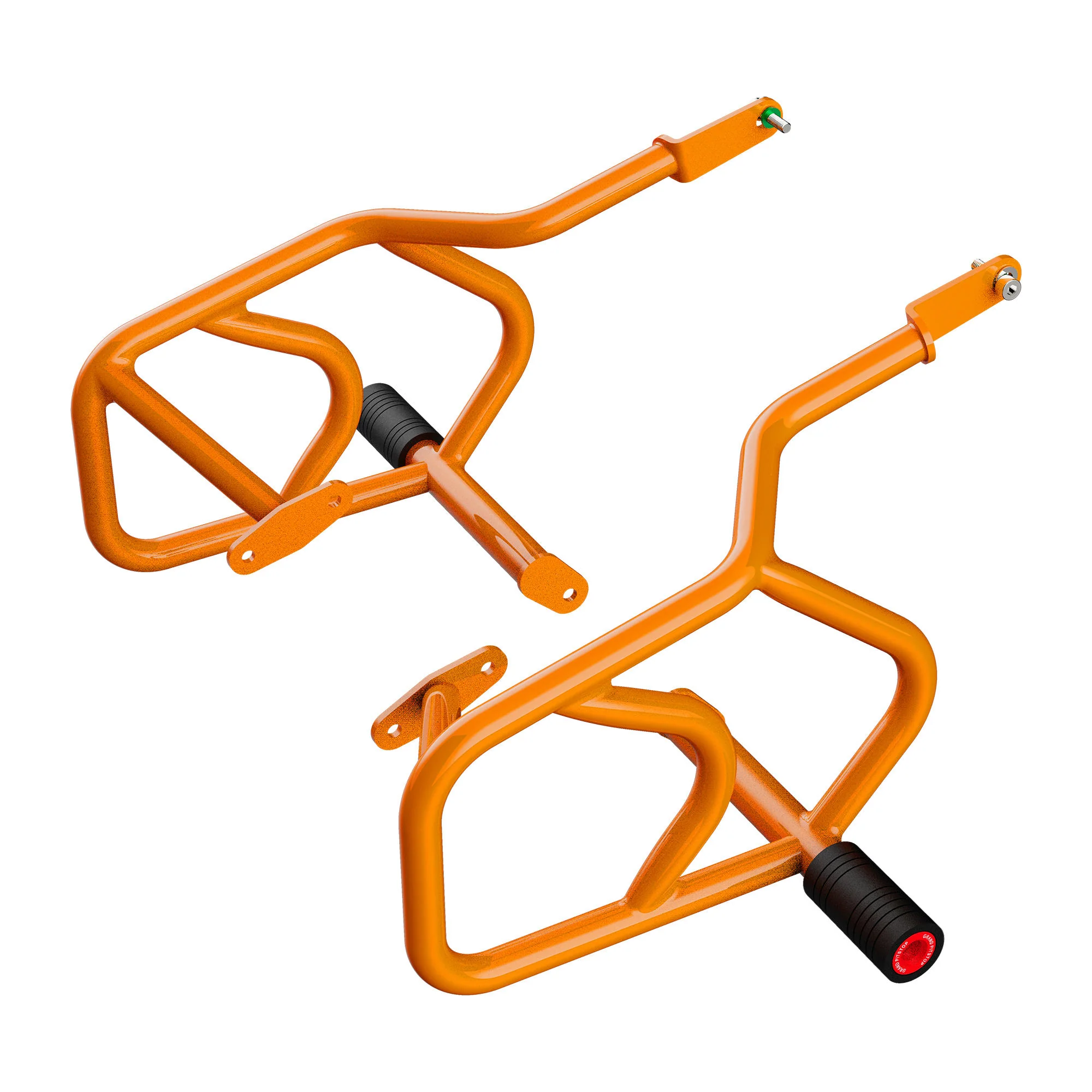 Crash Guard (Pair) for KTM 390 Duke Gen 3 - Orange - Image 2