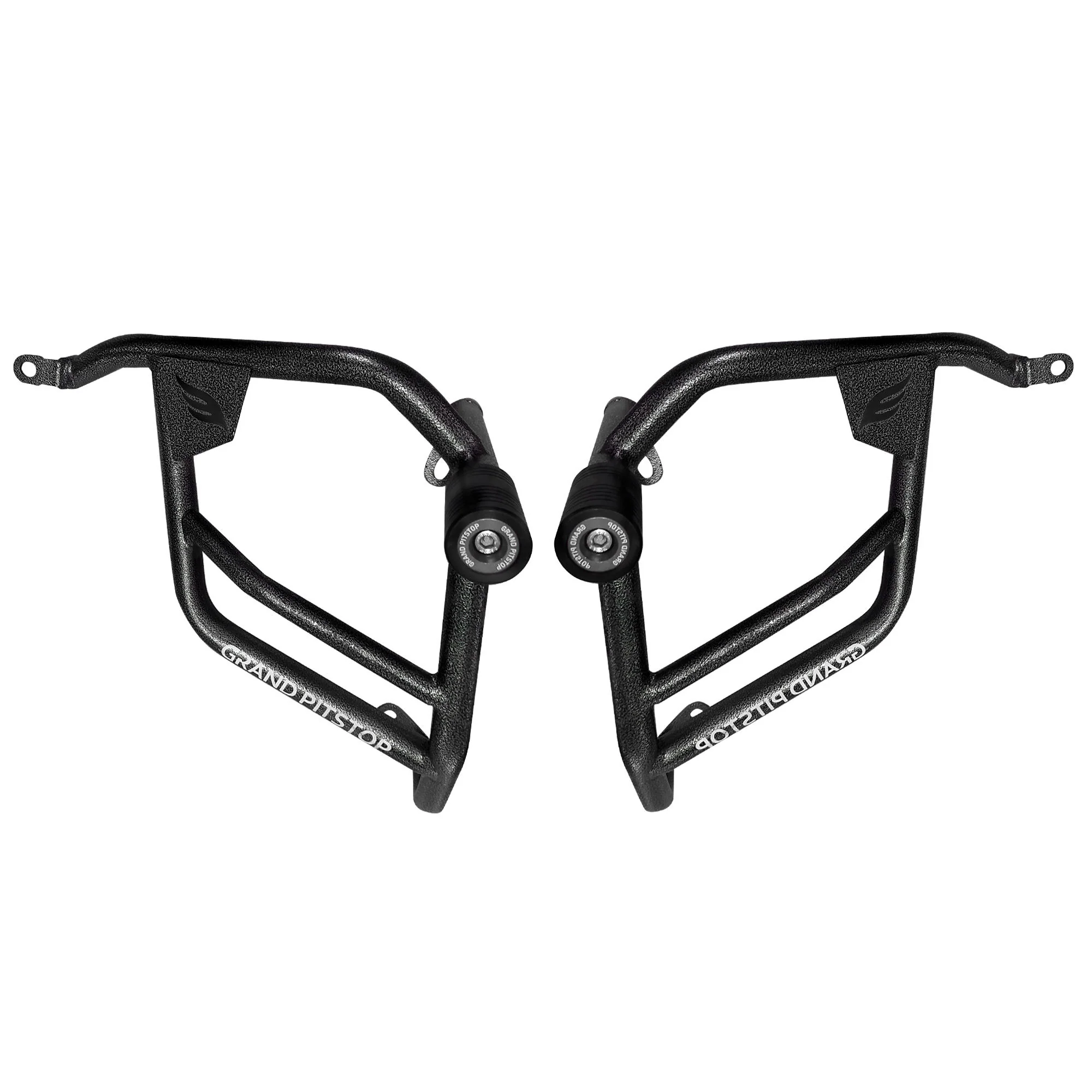 Crash Guard With Slider For Royal Enfield Himalayan - Antique Silver - Image 4