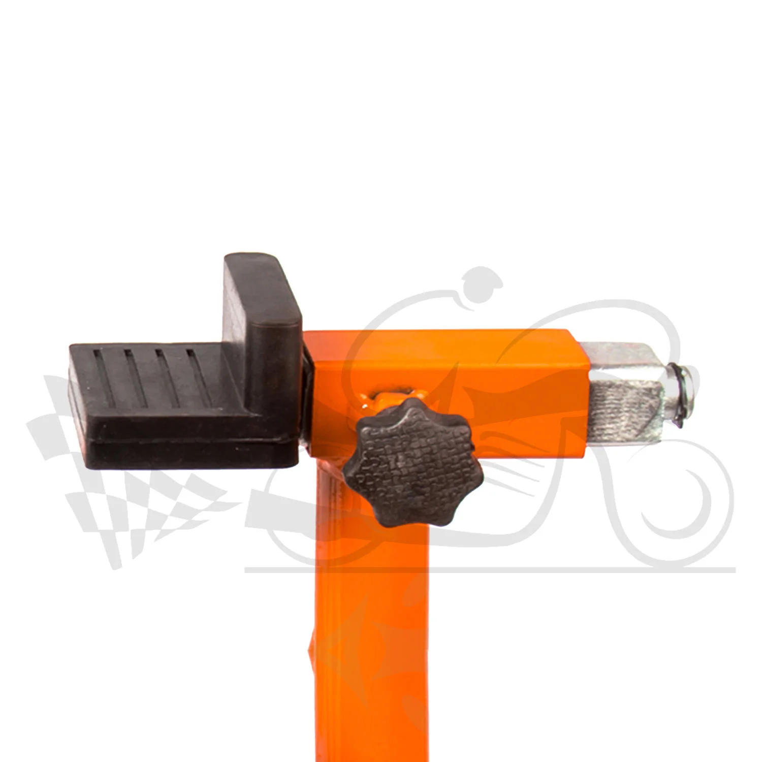 Dismantlable Rear Paddock Stand With Skate Wheels for KTM Bikes (upto 450 kg) - Orange - Image 5