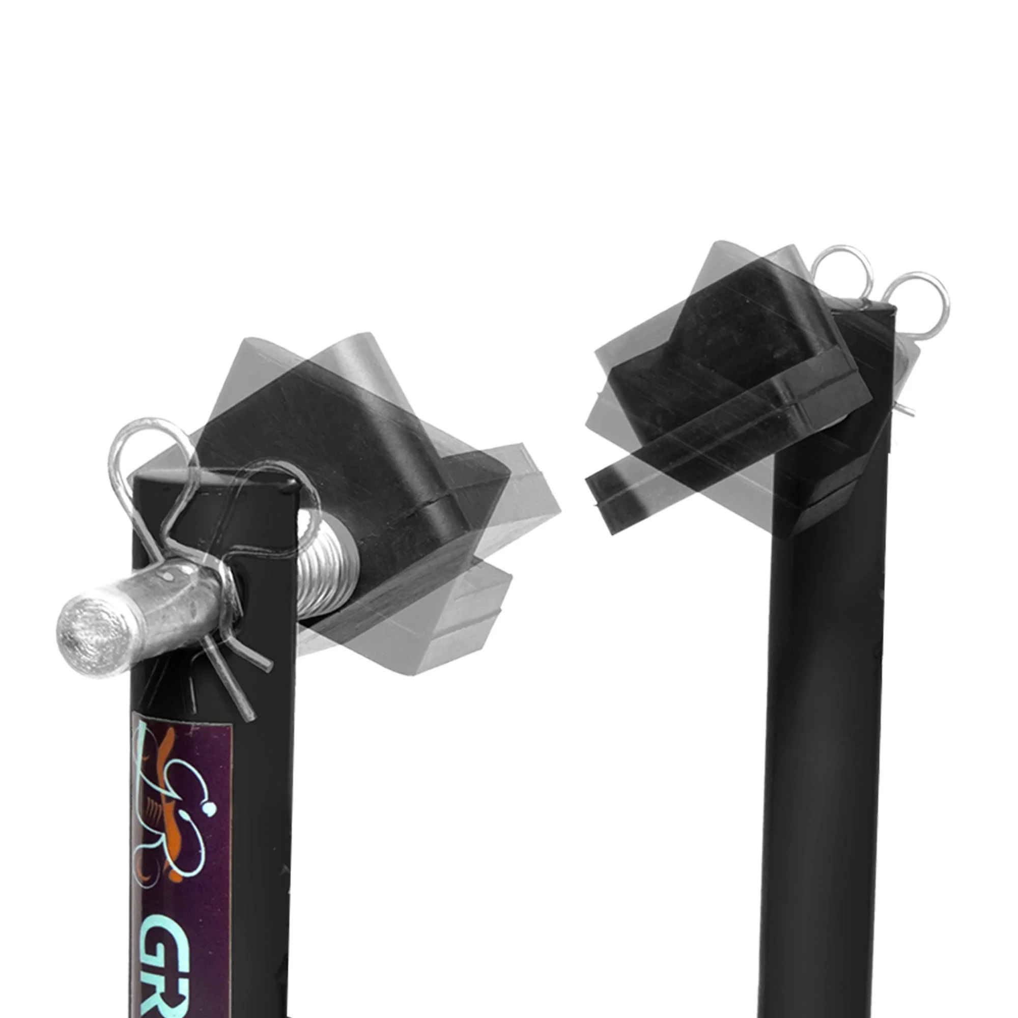 Dismantlable Rear Paddock Without Skate Wheels (upto 185 kg) - Black - Image 10