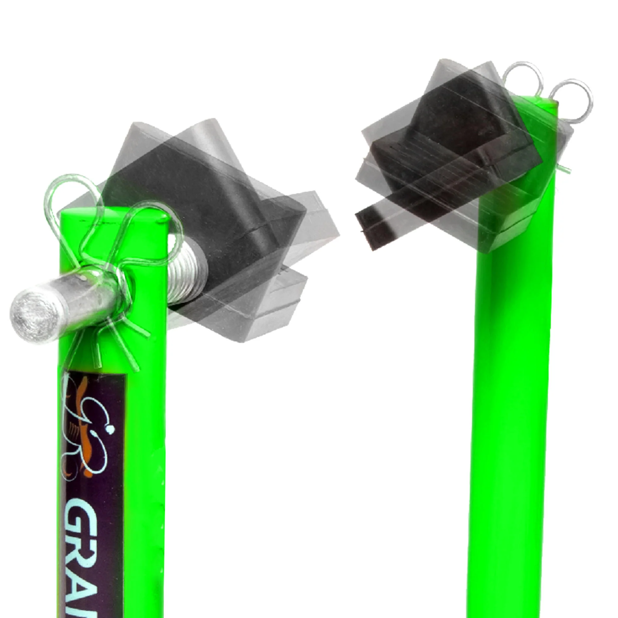 Dismantlable Rear Paddock Without Skate Wheels (upto 185 kg) - Green - Image 7