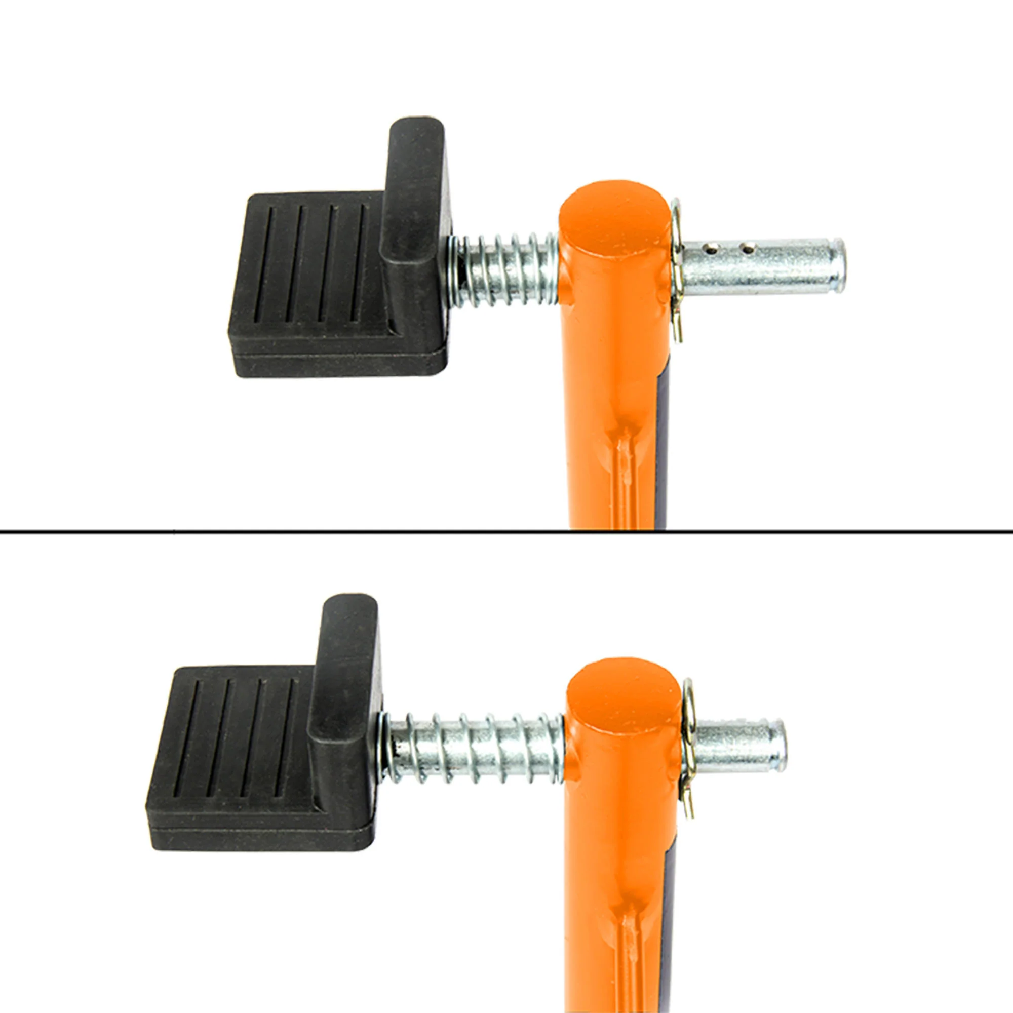 Dismantlable Rear Paddock Without Skate Wheels (upto 185 kg) - Orange - Image 9