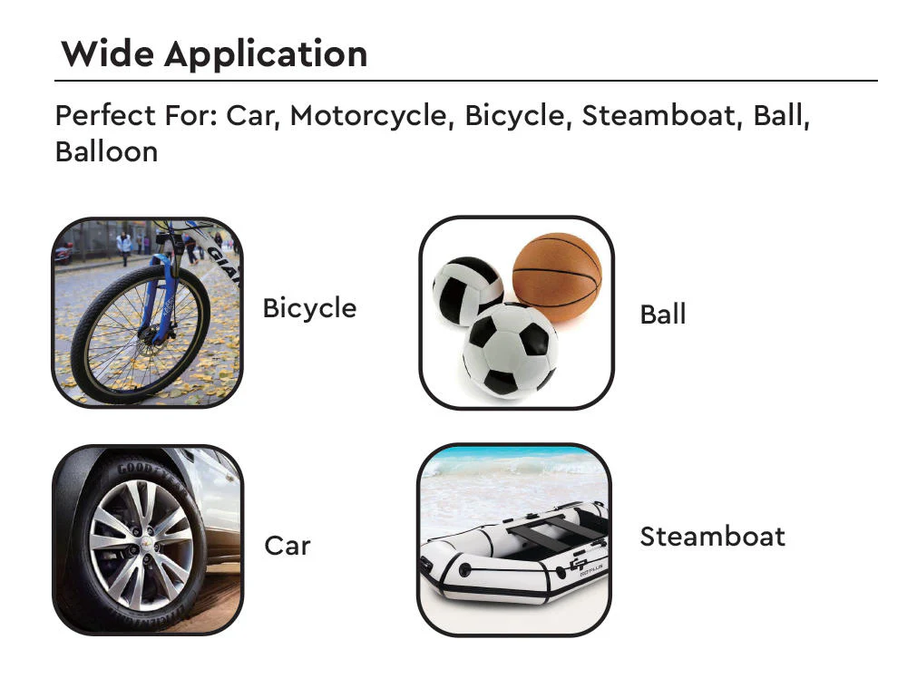 Portable Electric Tyre Inflator for Car and Bike - Image 3