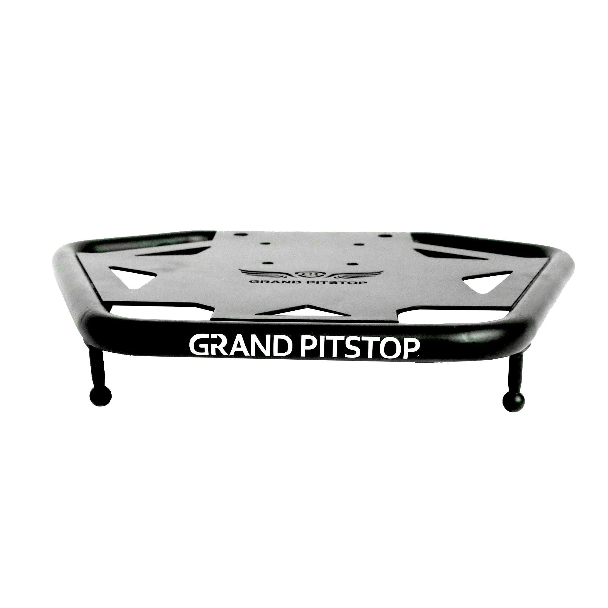 Extended Top Rack with Plate for Hero Xpulse 200/400 - Black - Image 3