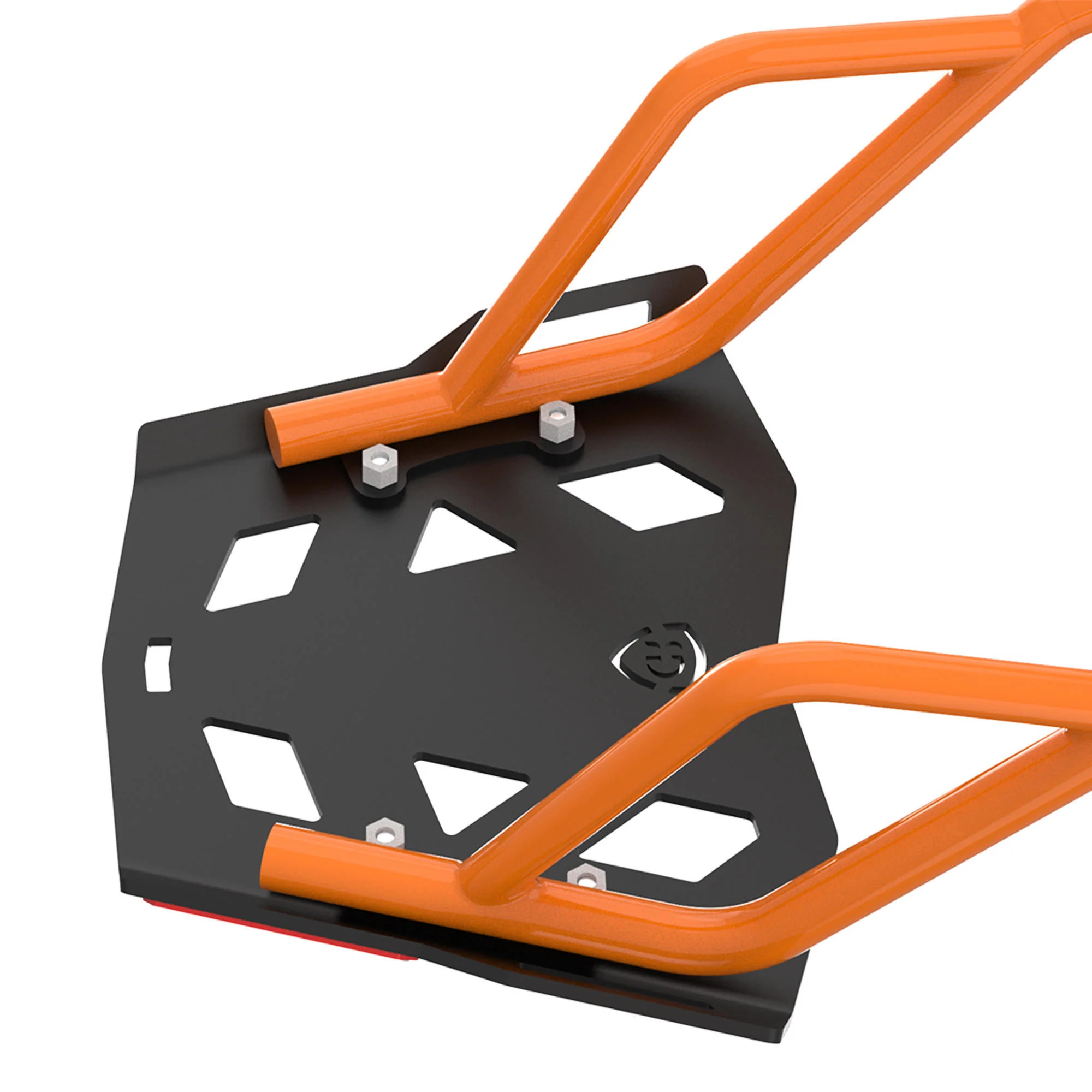 Extended Top Rack with Plate for KTM 30/250 Dule Gen 3 - Black & Orange - Image 5