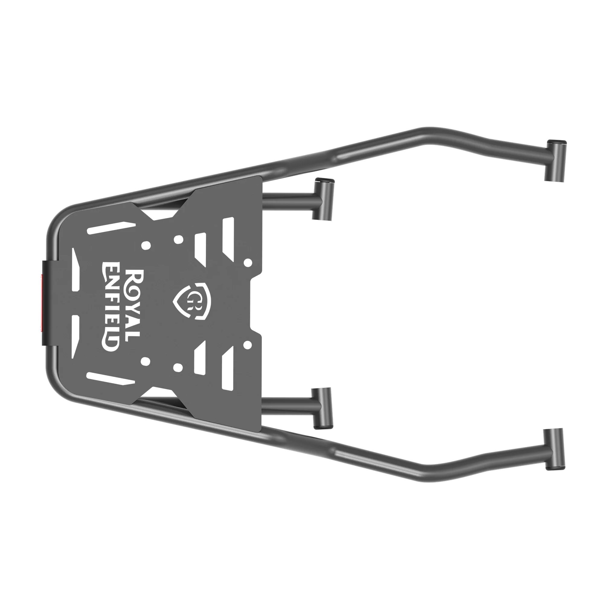 Extended Top Rack with Plate for Royal Enfield Guerrilla 450 - Black - Image 6