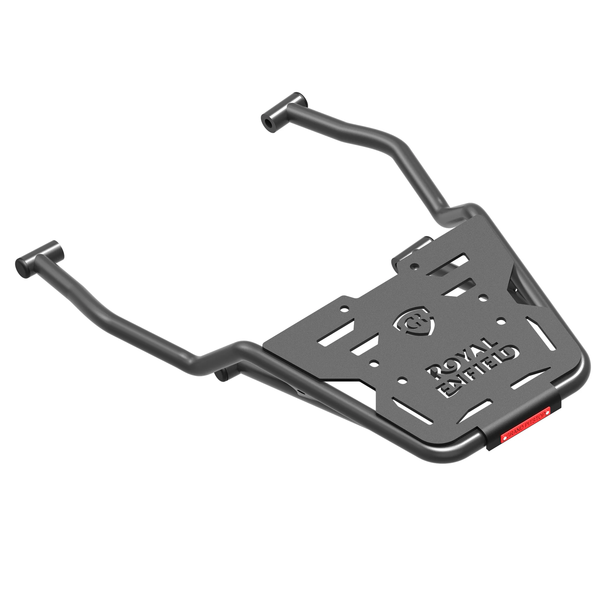 Extended Top Rack with Plate for Royal Enfield Guerrilla 450 - Black - Image 8