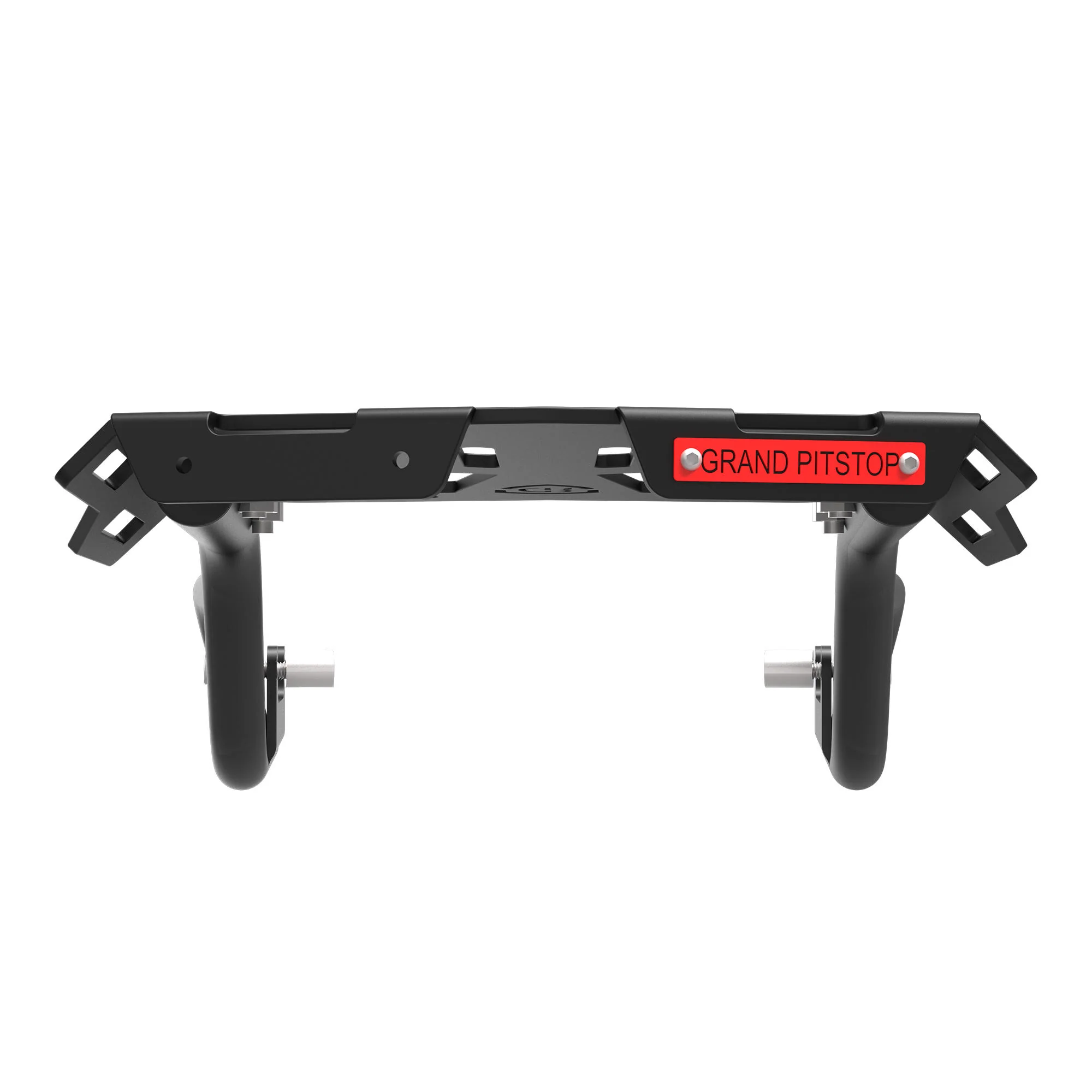 Extended Top Rack with Plate for Triumph Speed 400 - Black - Image 6