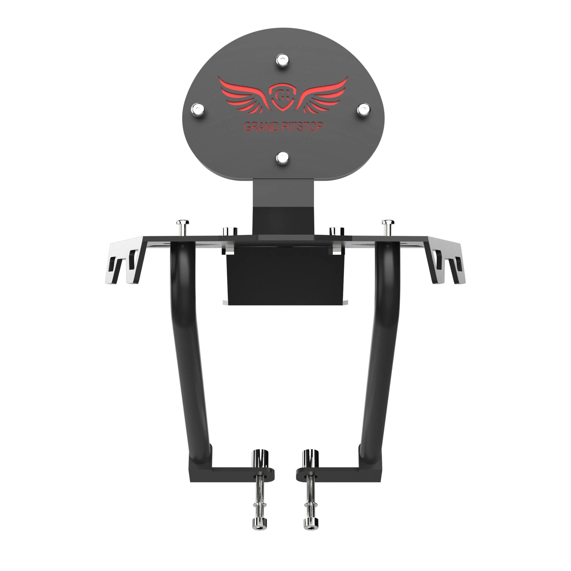Extended Top Rack without backrest for TVS Apache 160/200 - Black (Backrest not include) - Image 3