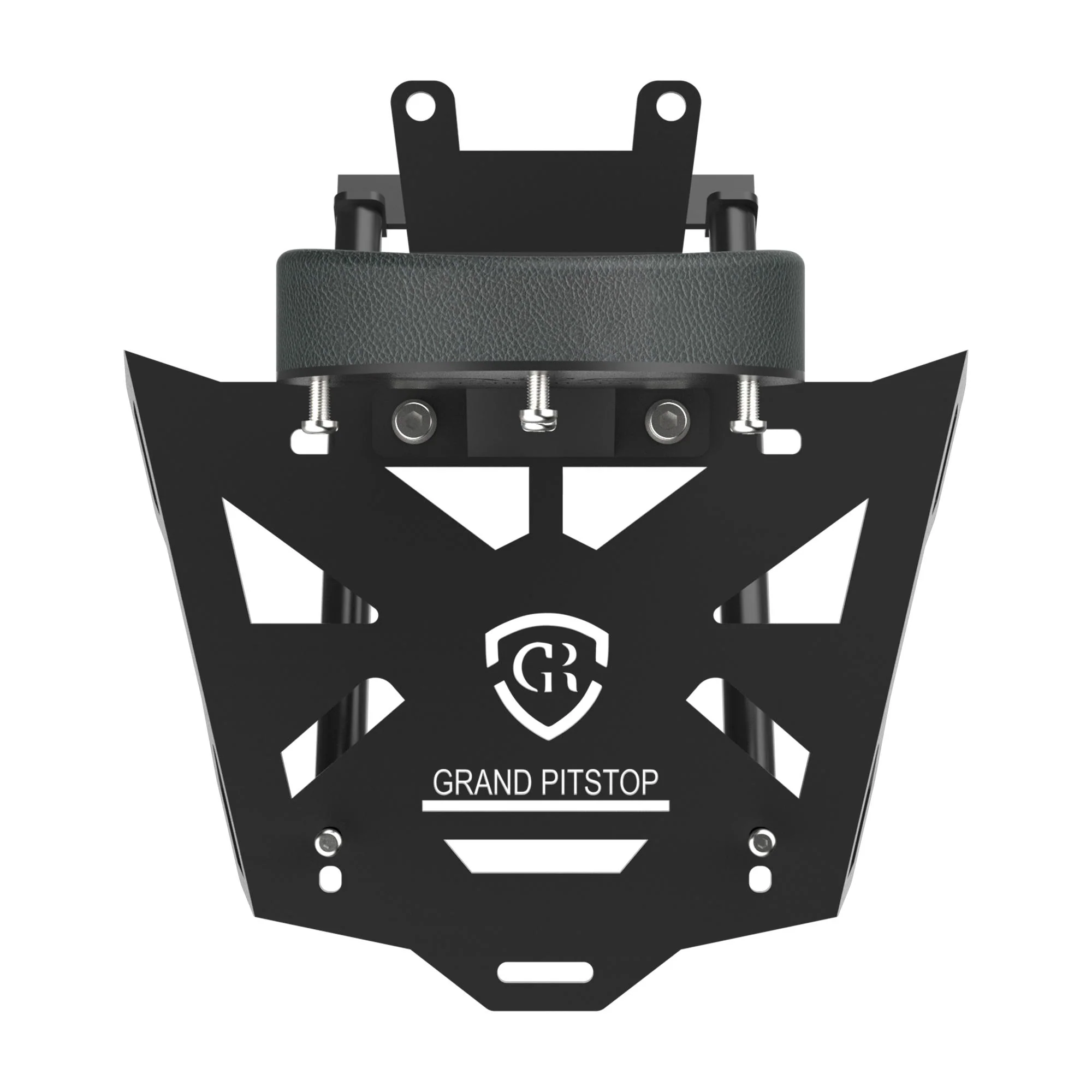 Extended Top Rack without backrest for TVS Apache 160/200 - Black (Backrest not include) - Image 4