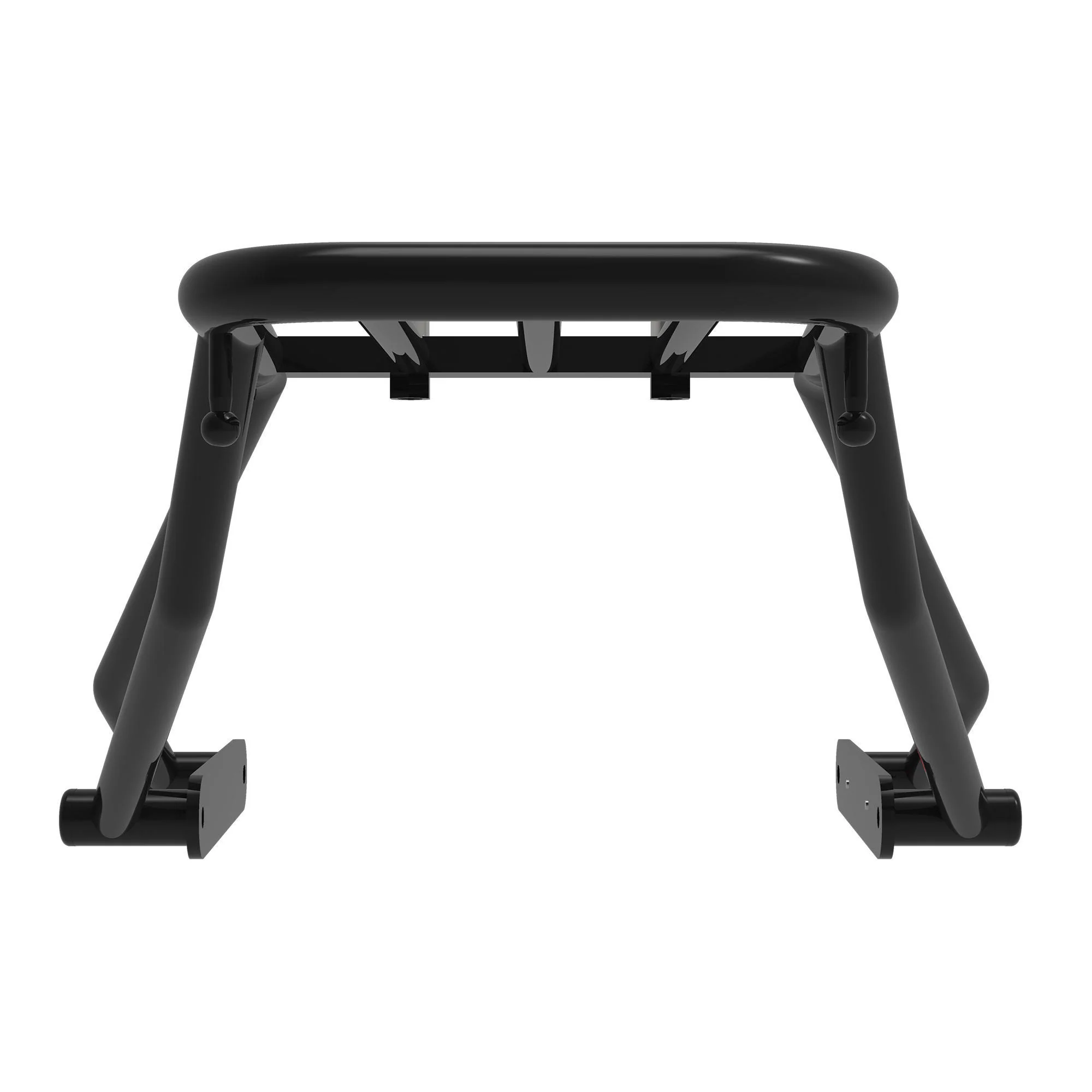 Extended Top Rack with Plate for Harley-Davidson X 440 - Black - Image 5