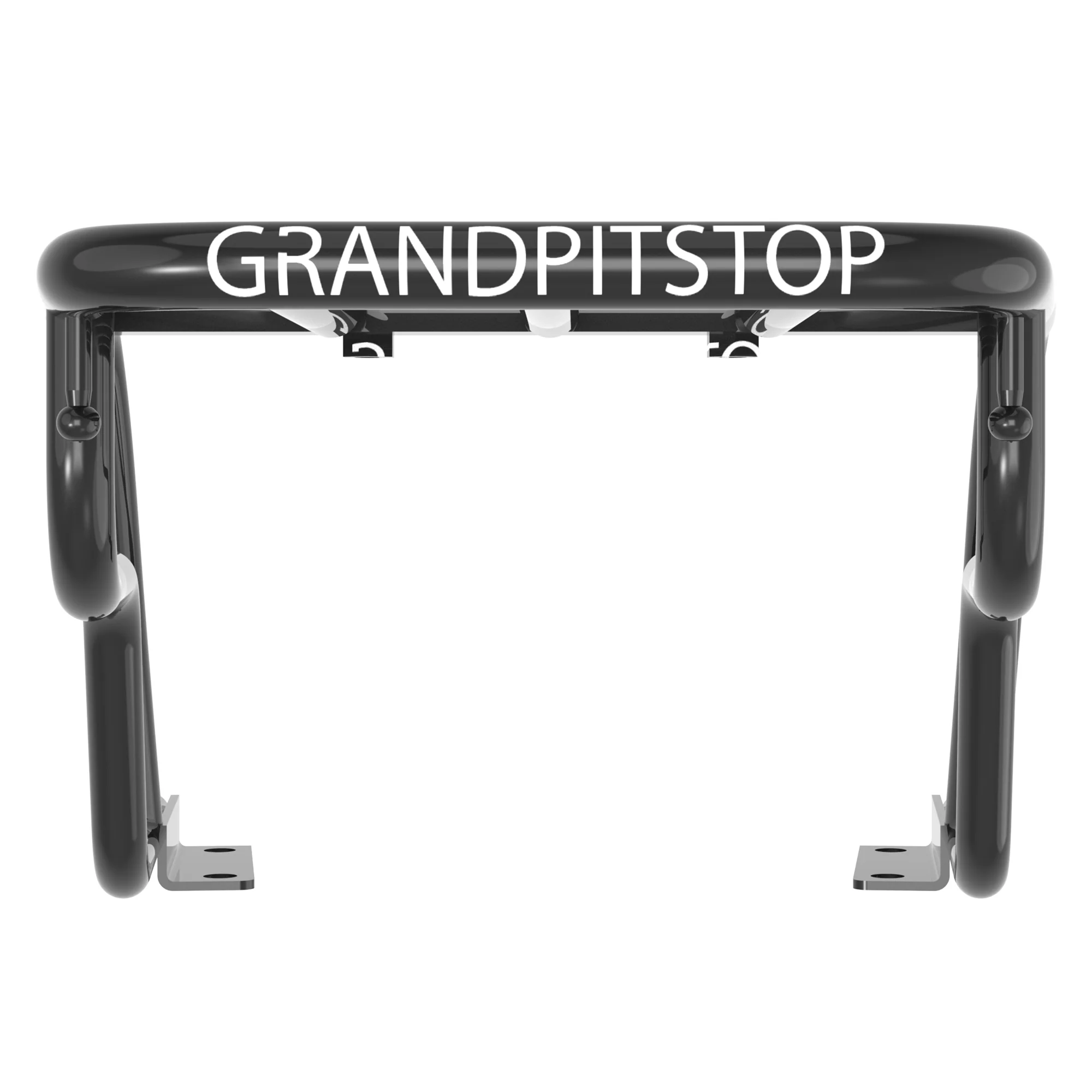 Extended Top Rack Carrier Without Plate for Royal Enfield Continental GT - Black - Image 7
