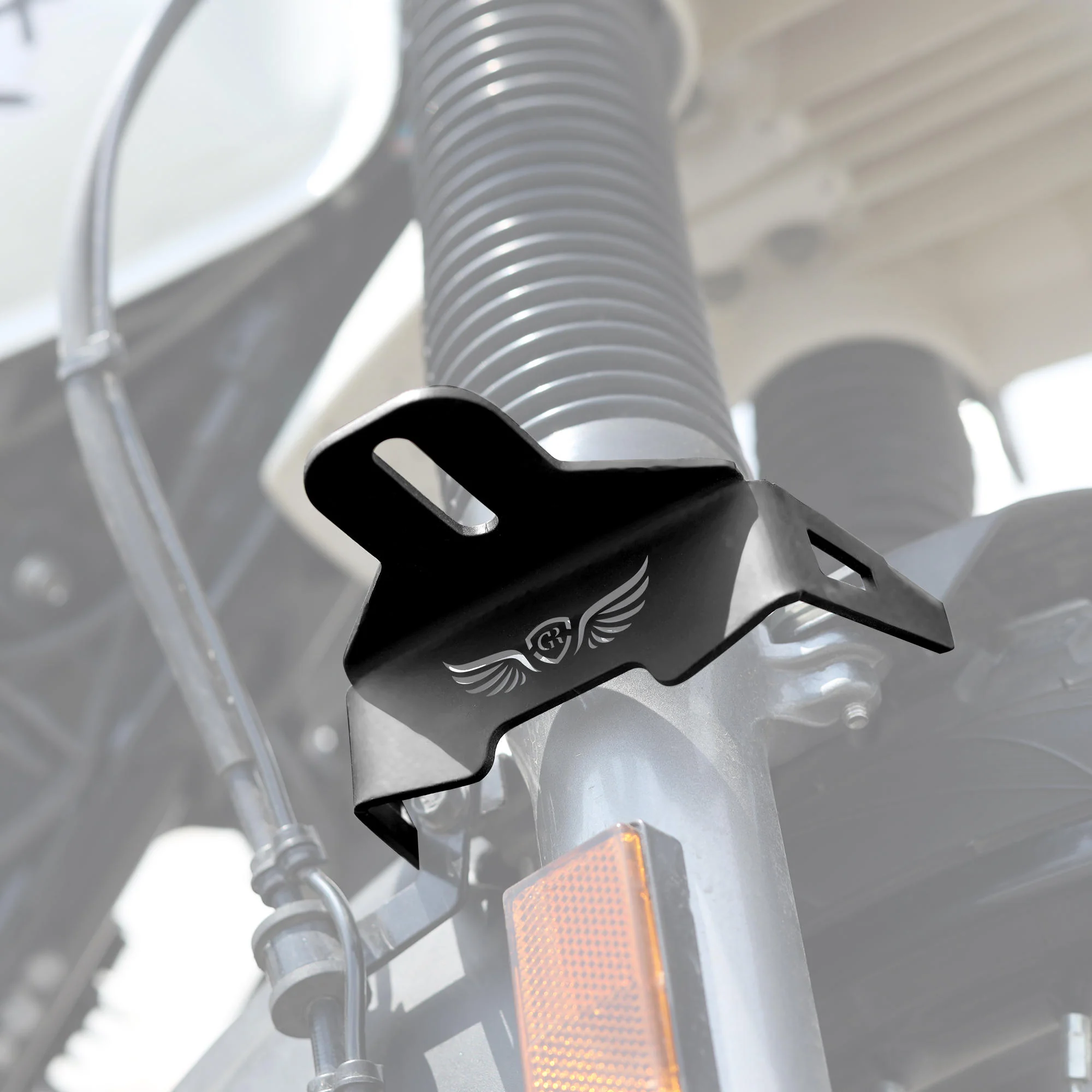 Fog Light Mount for Hero Xpulse 200 and Xpulse 400 - Black - Image 3