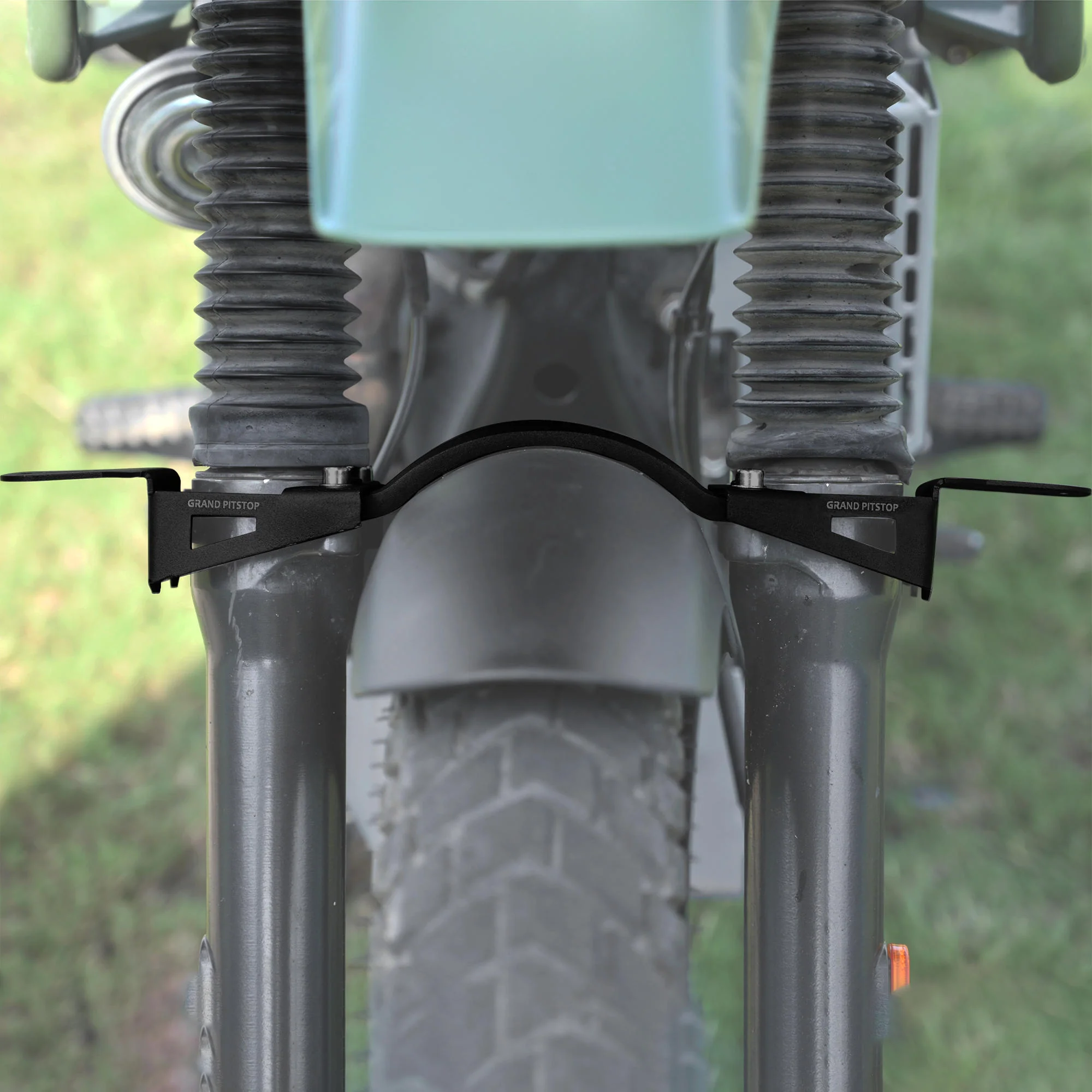 Fog Light Mount for Royal Enfield Himalayan BS4-BS6 Model (2020-21) - Black - Image 11