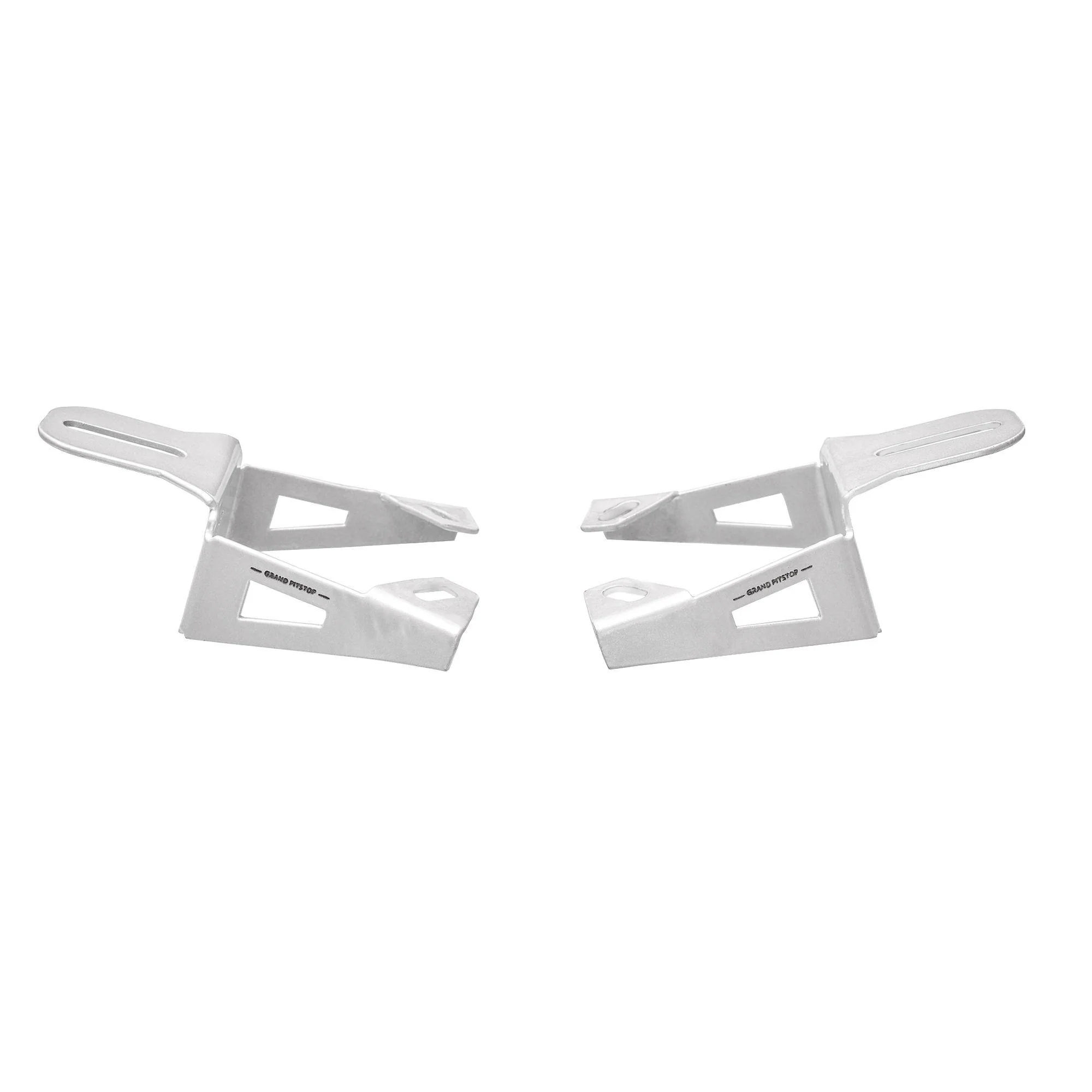 Fog Light Mount for Royal Enfield Continental GT - Silver - Image 7
