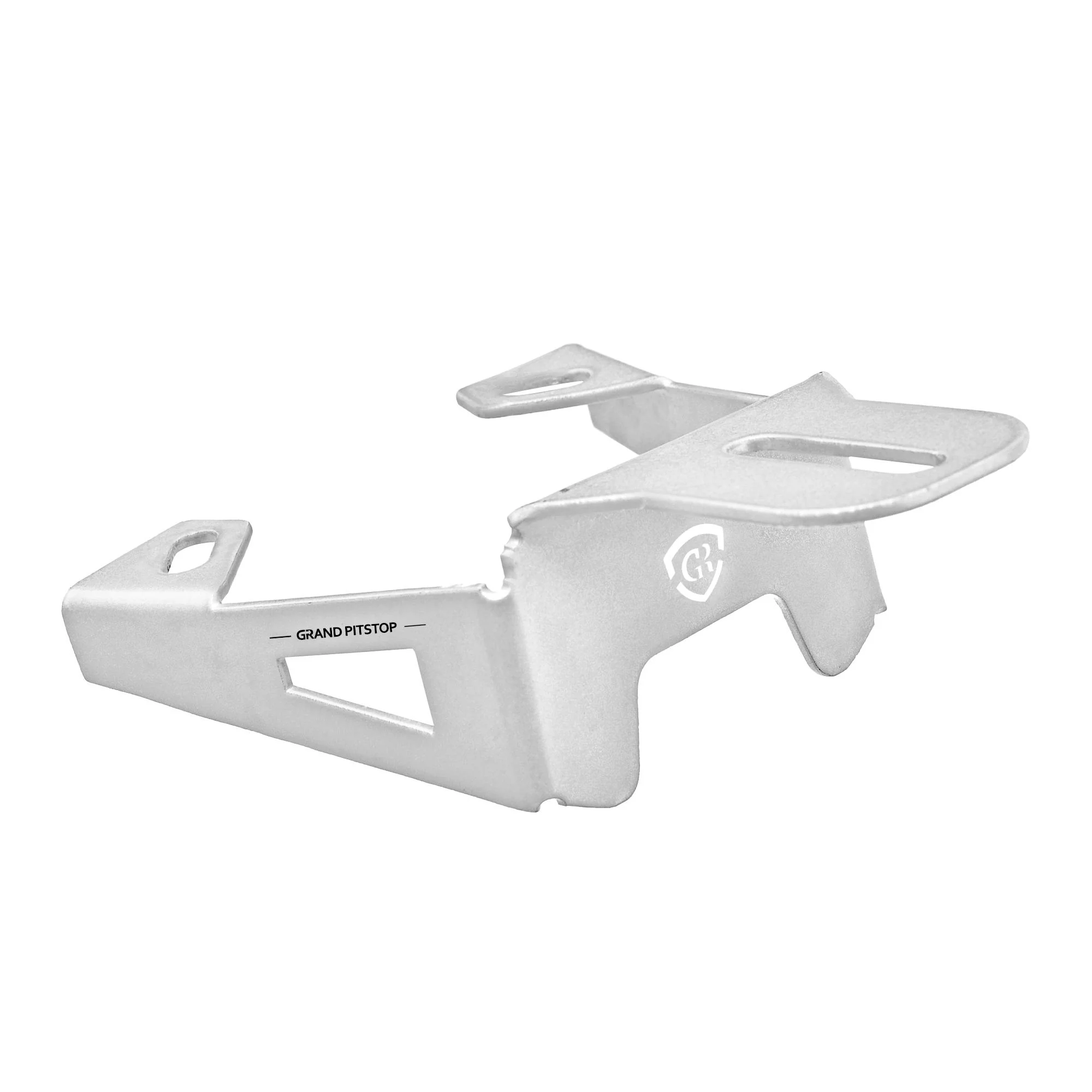 Fog Light Mount for Royal Enfield Interceptor - Silver - Image 4