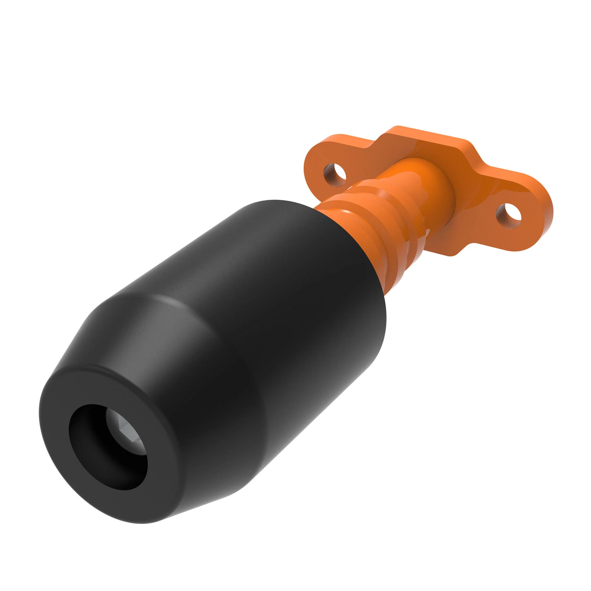 Frame Slider for KTM DUKE 390/250 Gen 3 - Black & Orange - Image 3