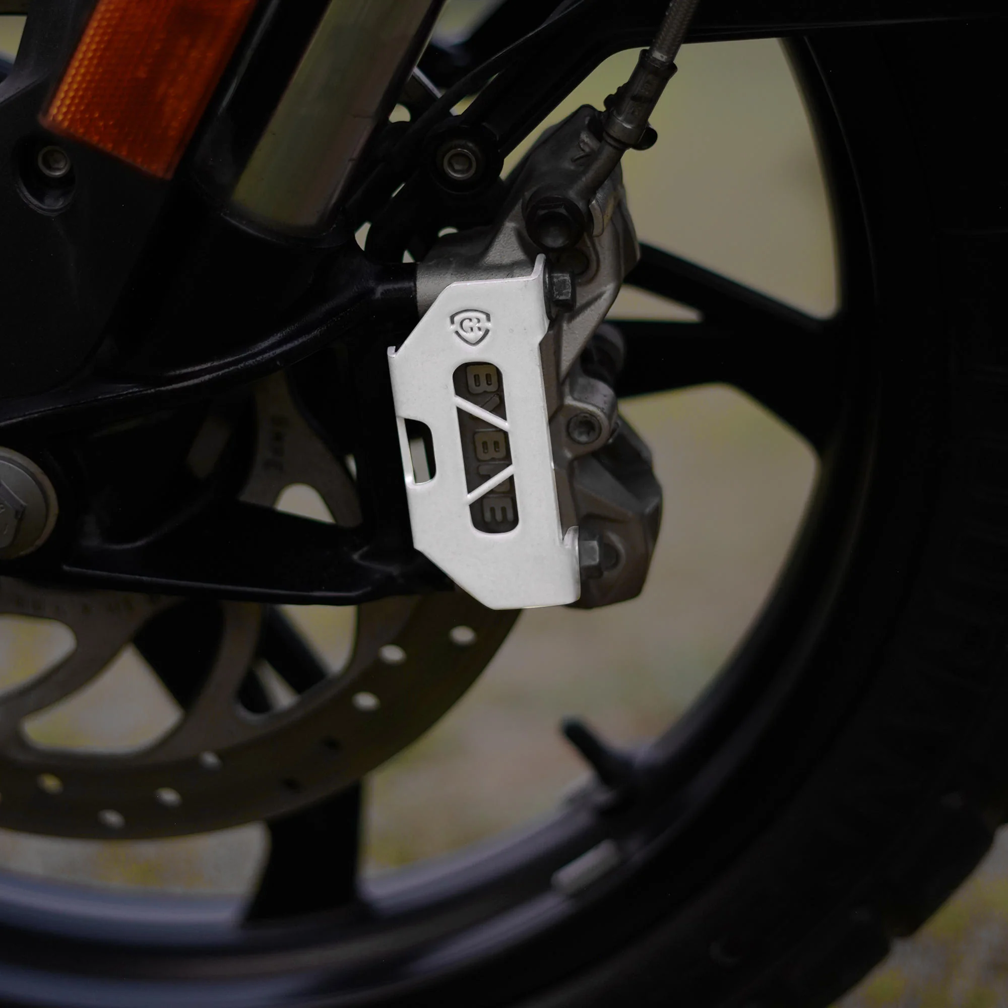 Front Brake Caliper Cover for BMW G 310 GS - Silver - Image 2