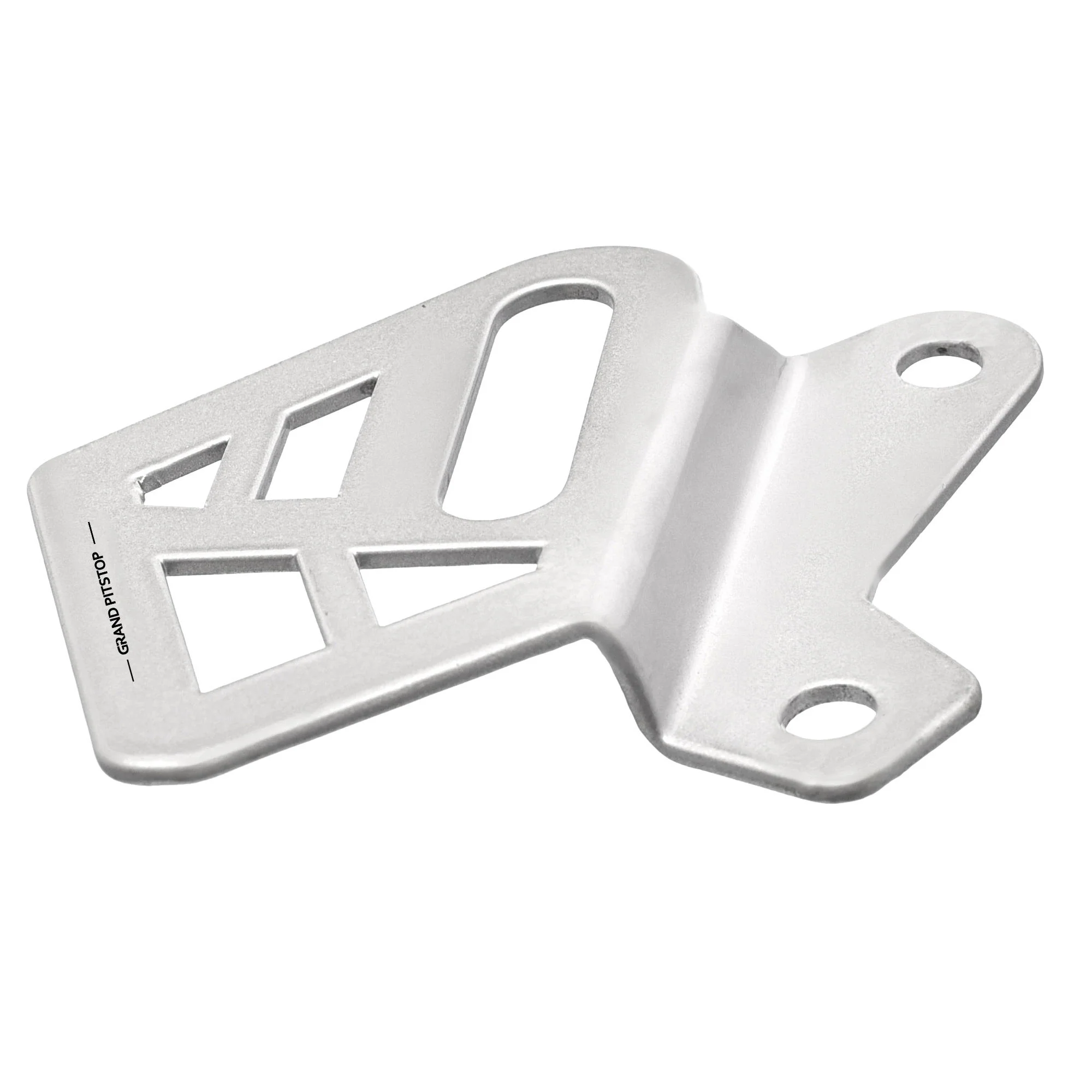 Front Brake Caliper Cover for Royal Enfield Scram 411 - Silver - Image 3