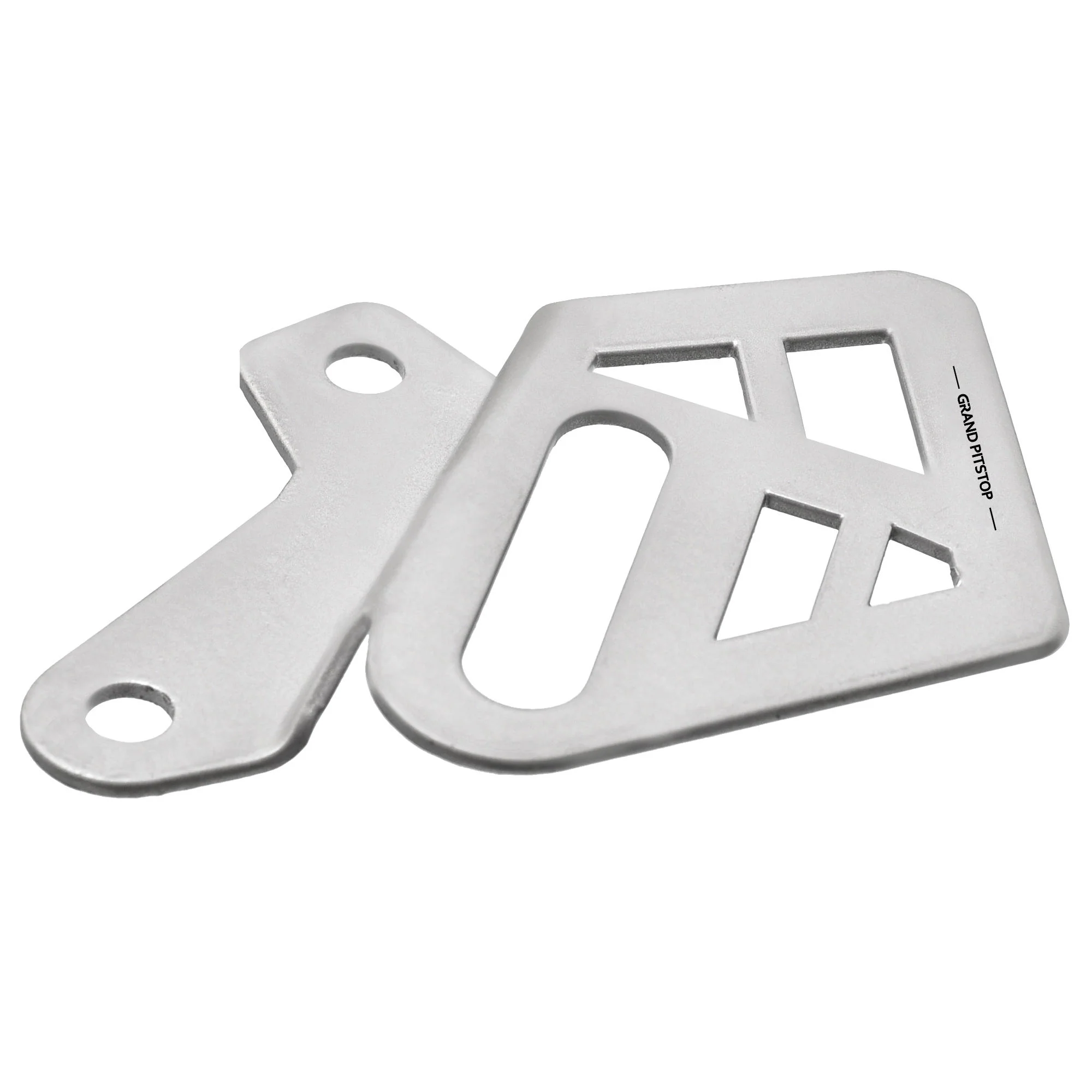 Front Brake Caliper Cover for Royal Enfield Scram 411 - Silver - Image 5