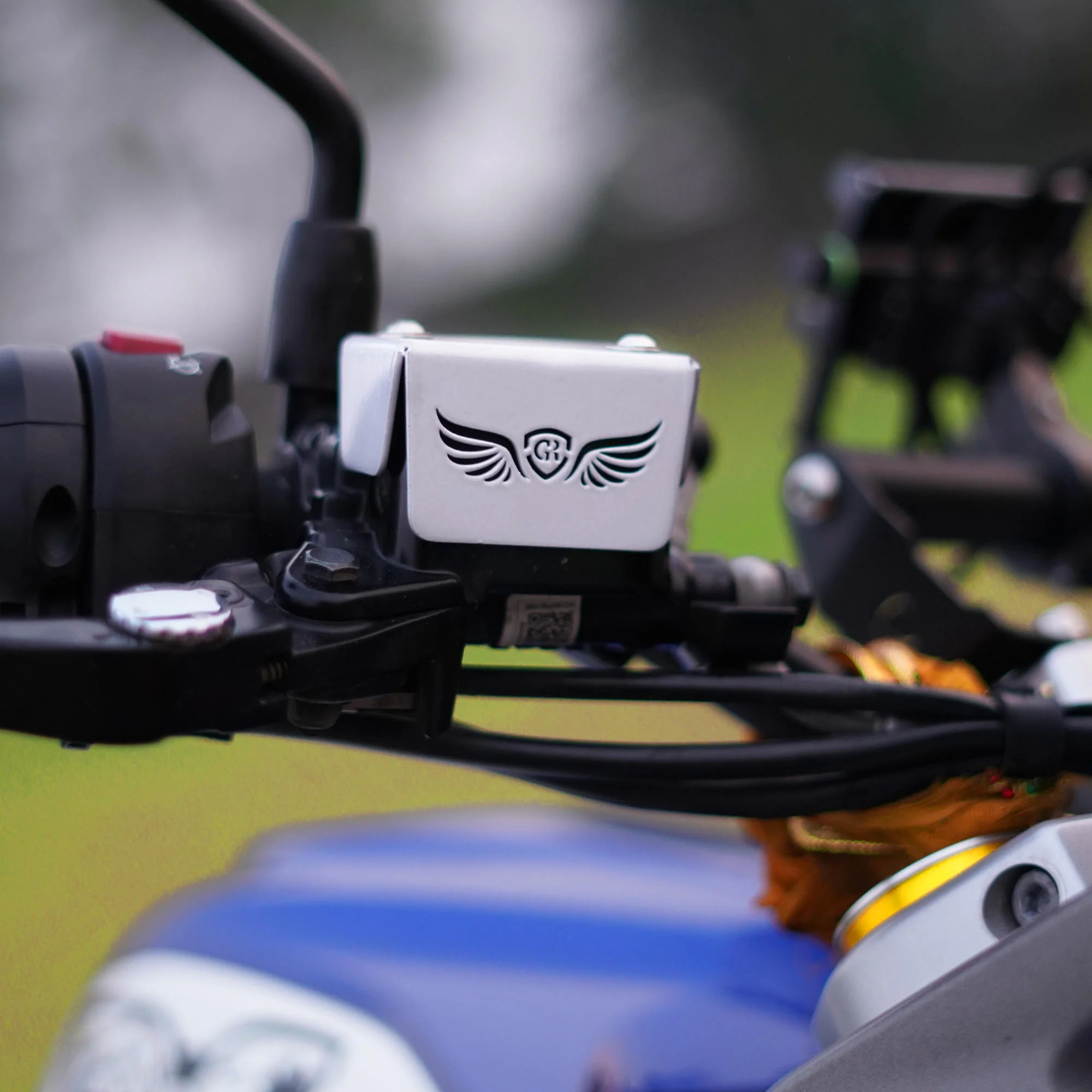 Front Fluid Reservoir Cap for BMW G 310 GS - Silver - Image 8