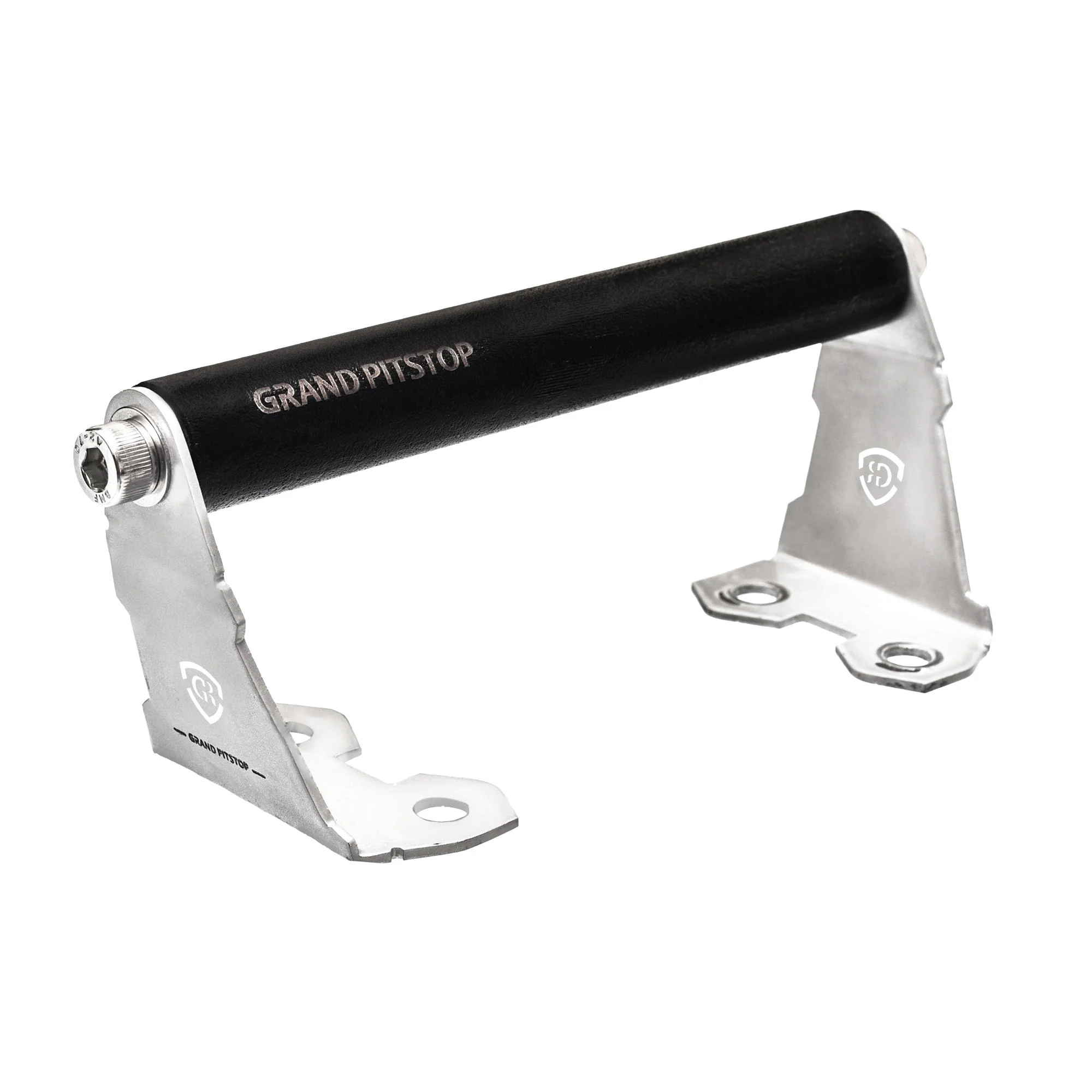 GPS Mount for Royal Enfield Scram 411 - Silver - Image 5