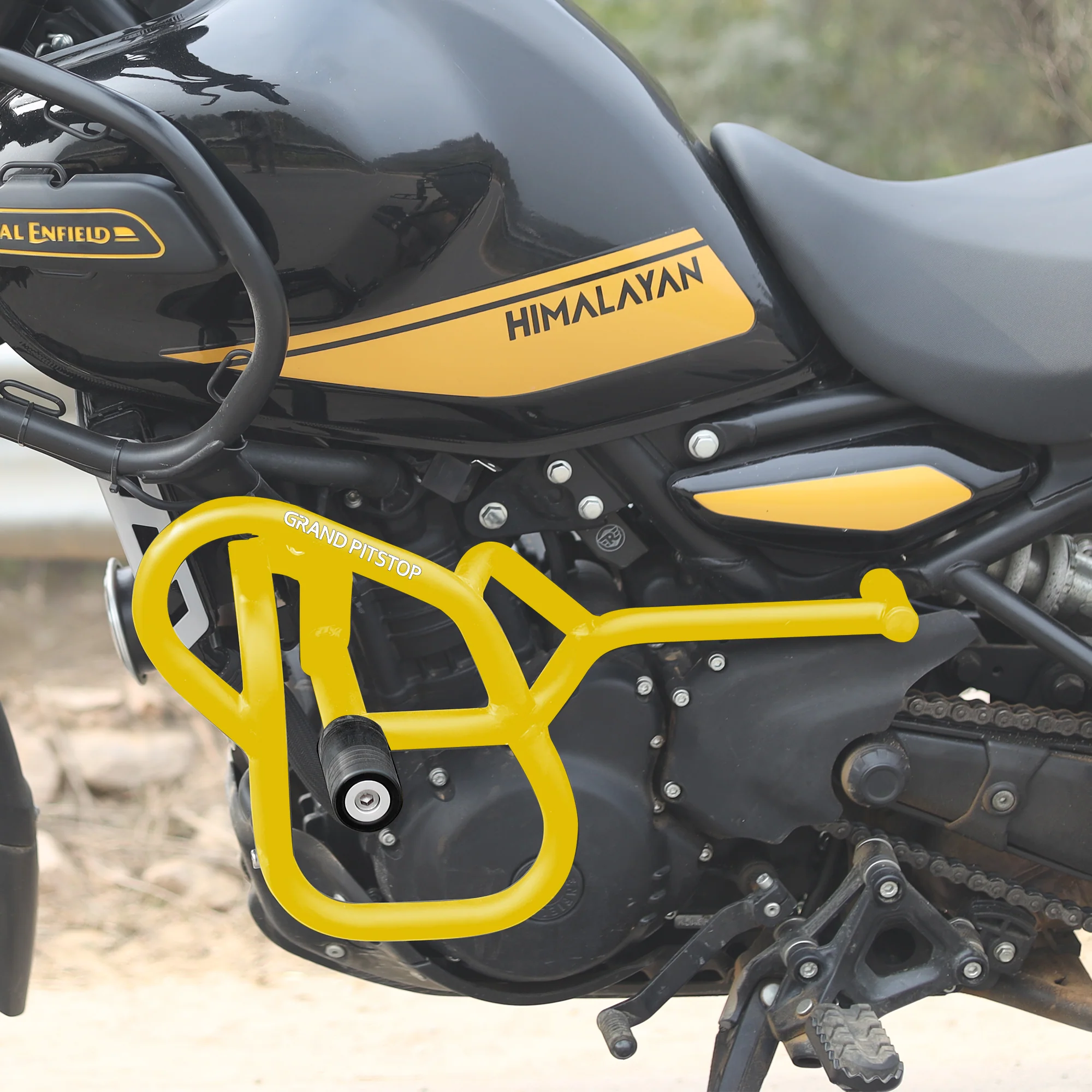 Crash Guard for Royal Enfield Himalayan 450 - Yellow - Image 2