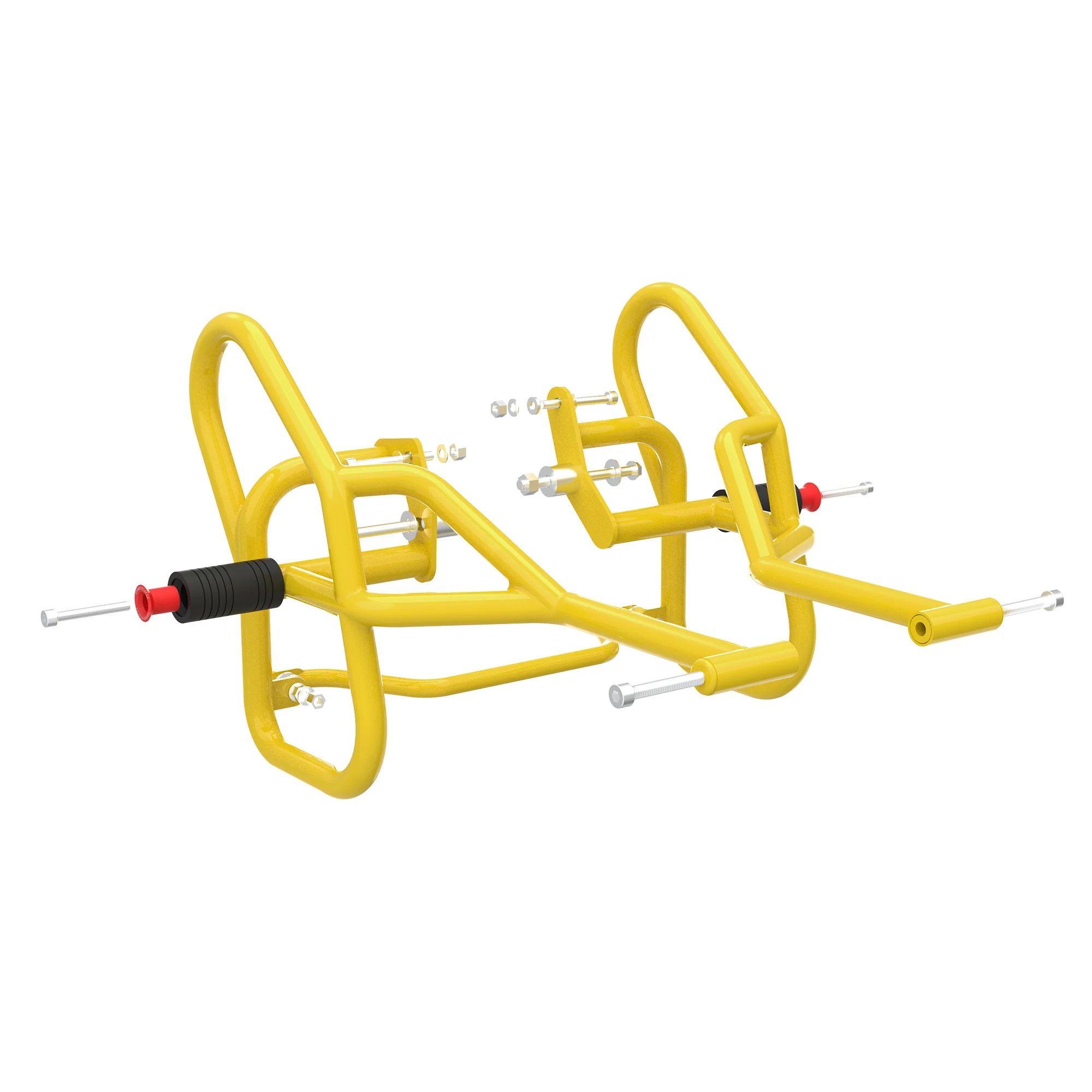 Crash Guard for Royal Enfield Himalayan 450 - Yellow - Image 3