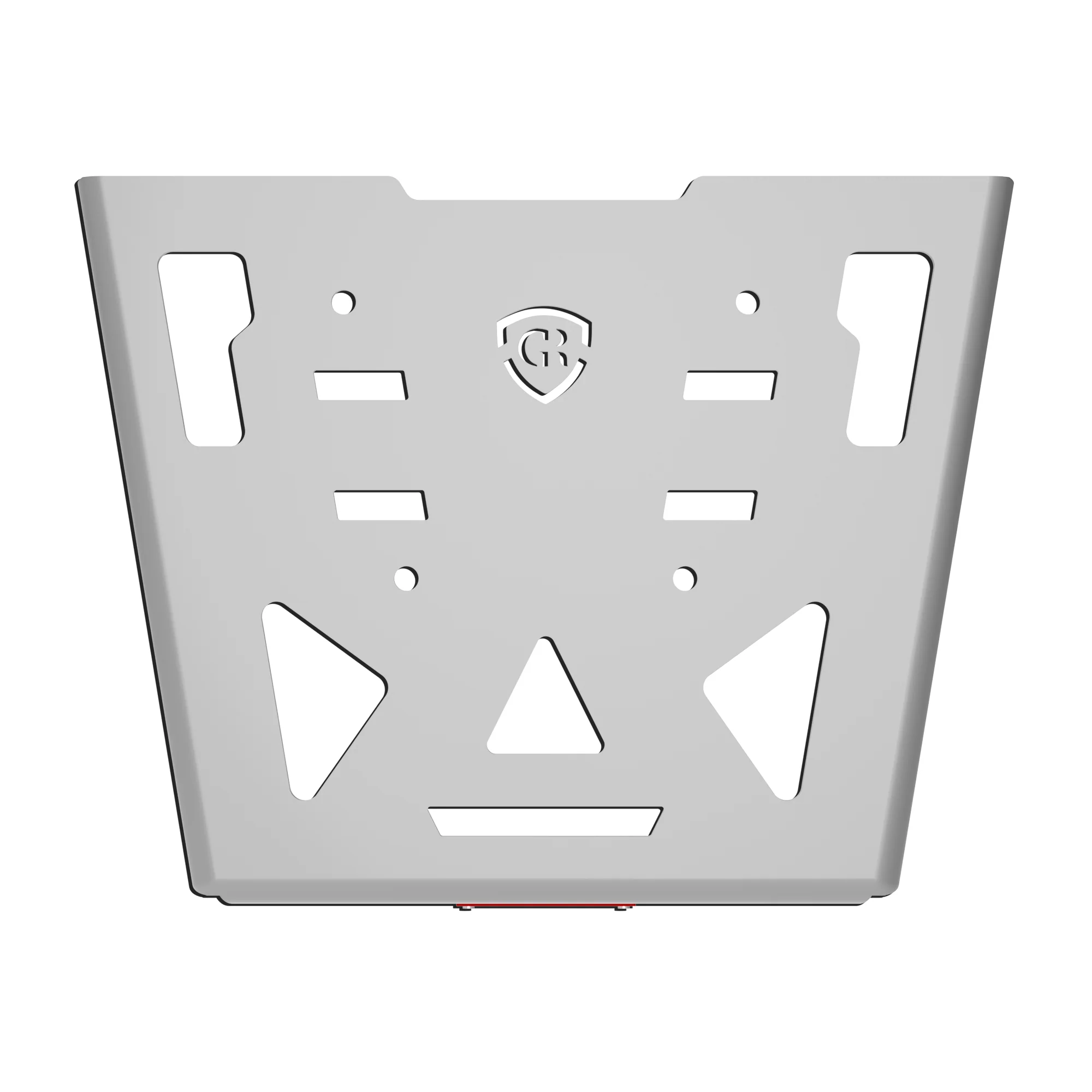 Top Rack Plate for Royal Enfield Himalayan 450 - Silver - Image 3