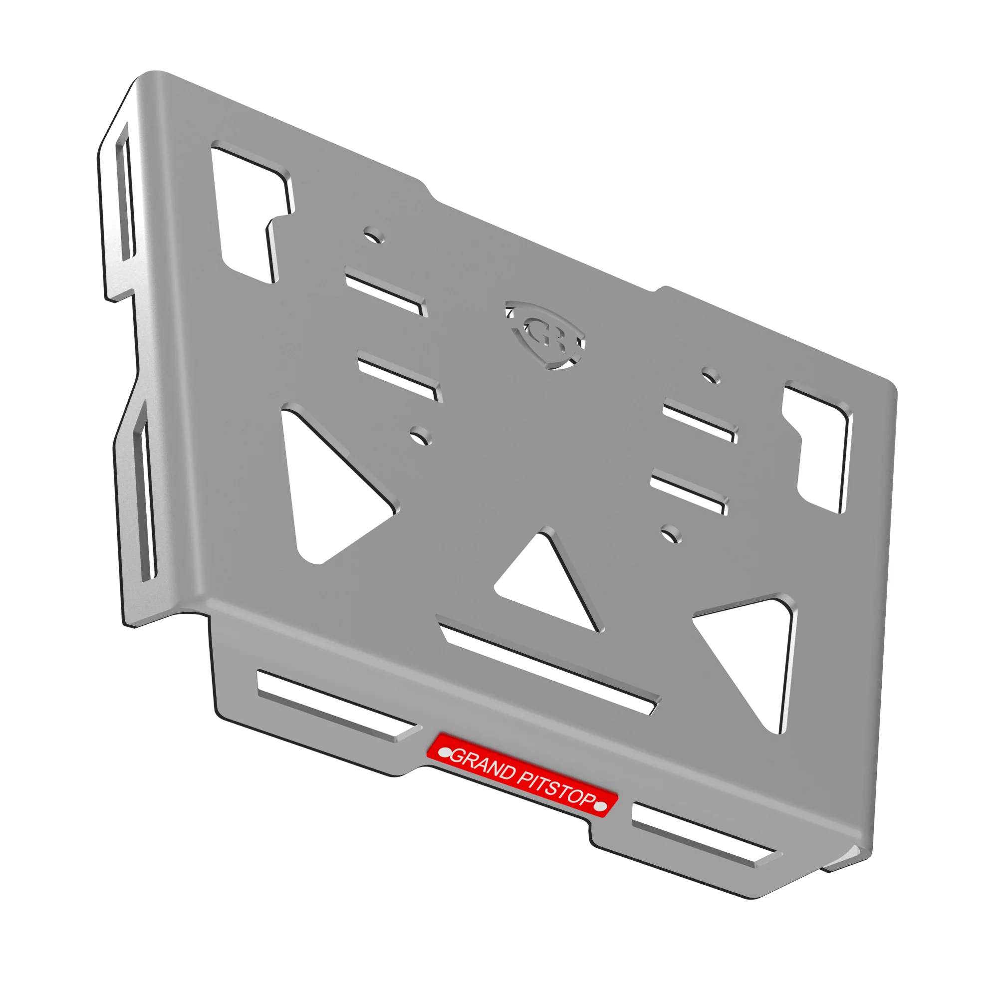 Top Rack Plate for Royal Enfield Himalayan 450 - Silver - Image 4