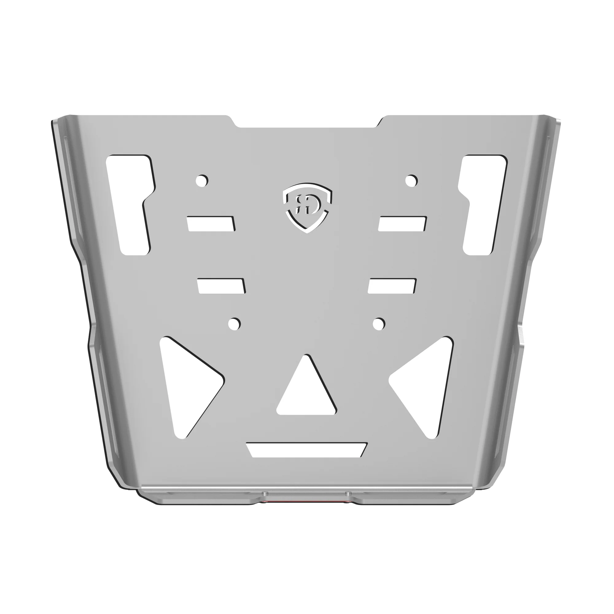 Top Rack Plate for Royal Enfield Himalayan 450 - Silver - Image 5