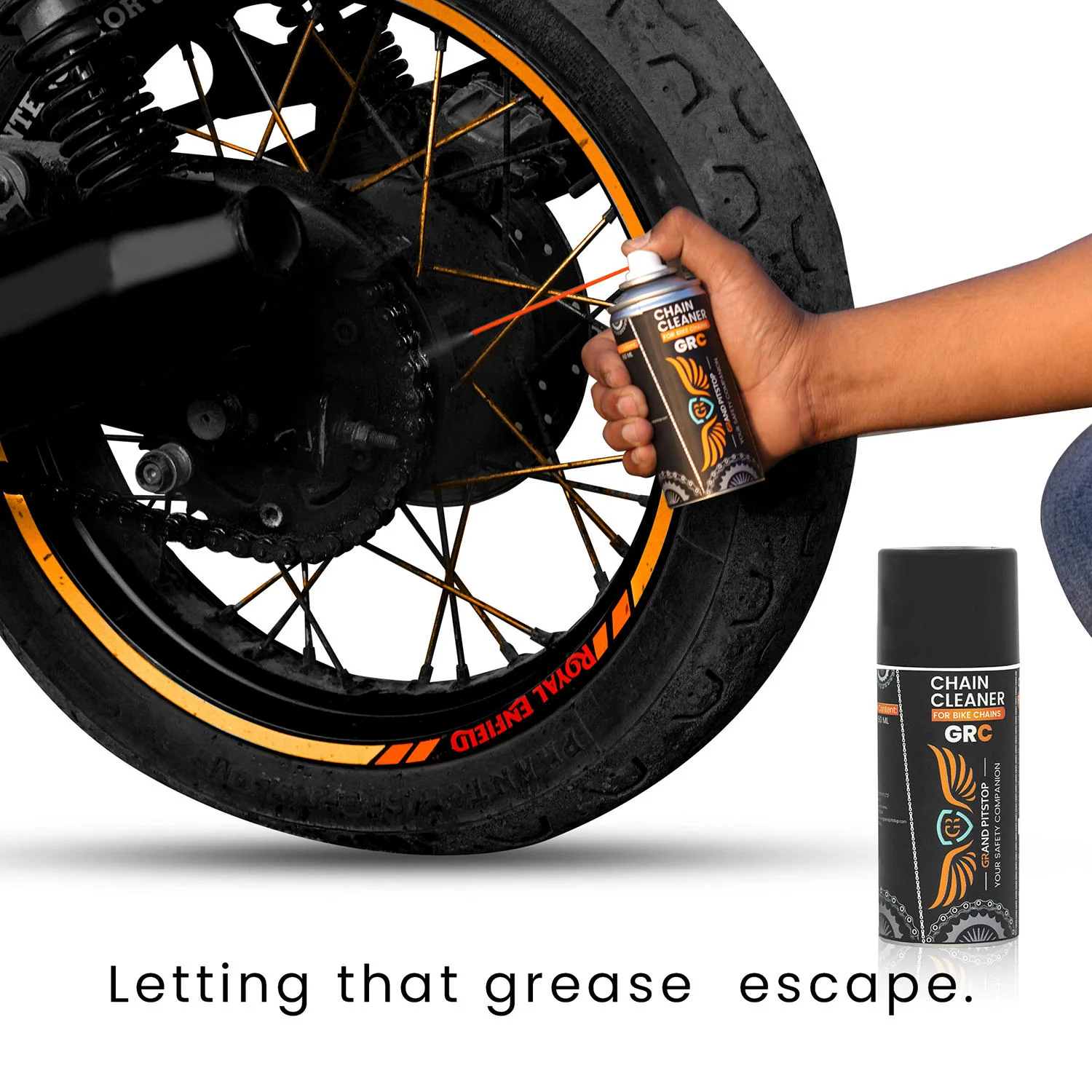 GRC Chain Cleaner for All Bikes (160 ml) - Image 2